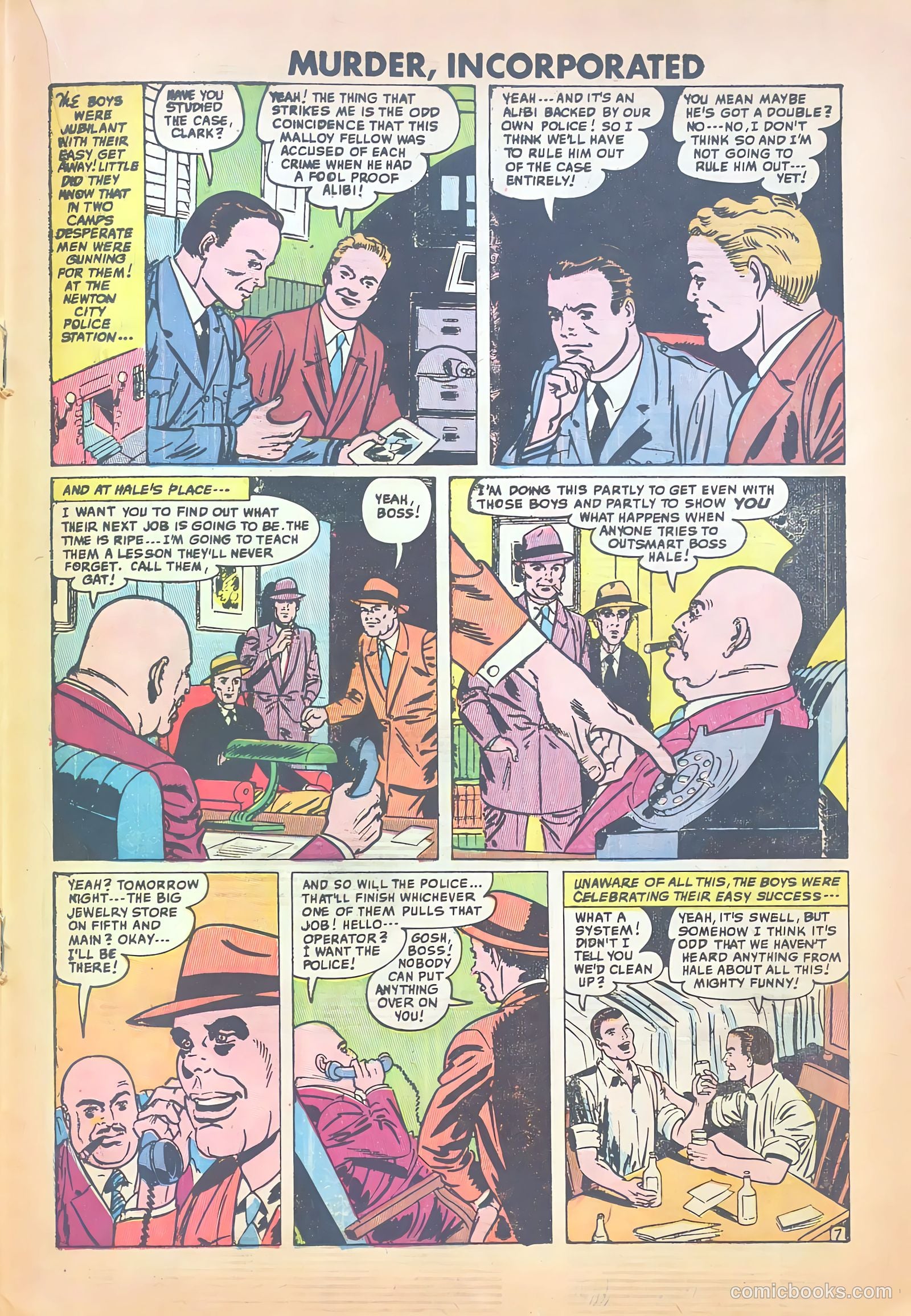 Murder Incorporated #2 (1950) — page 19 of 36