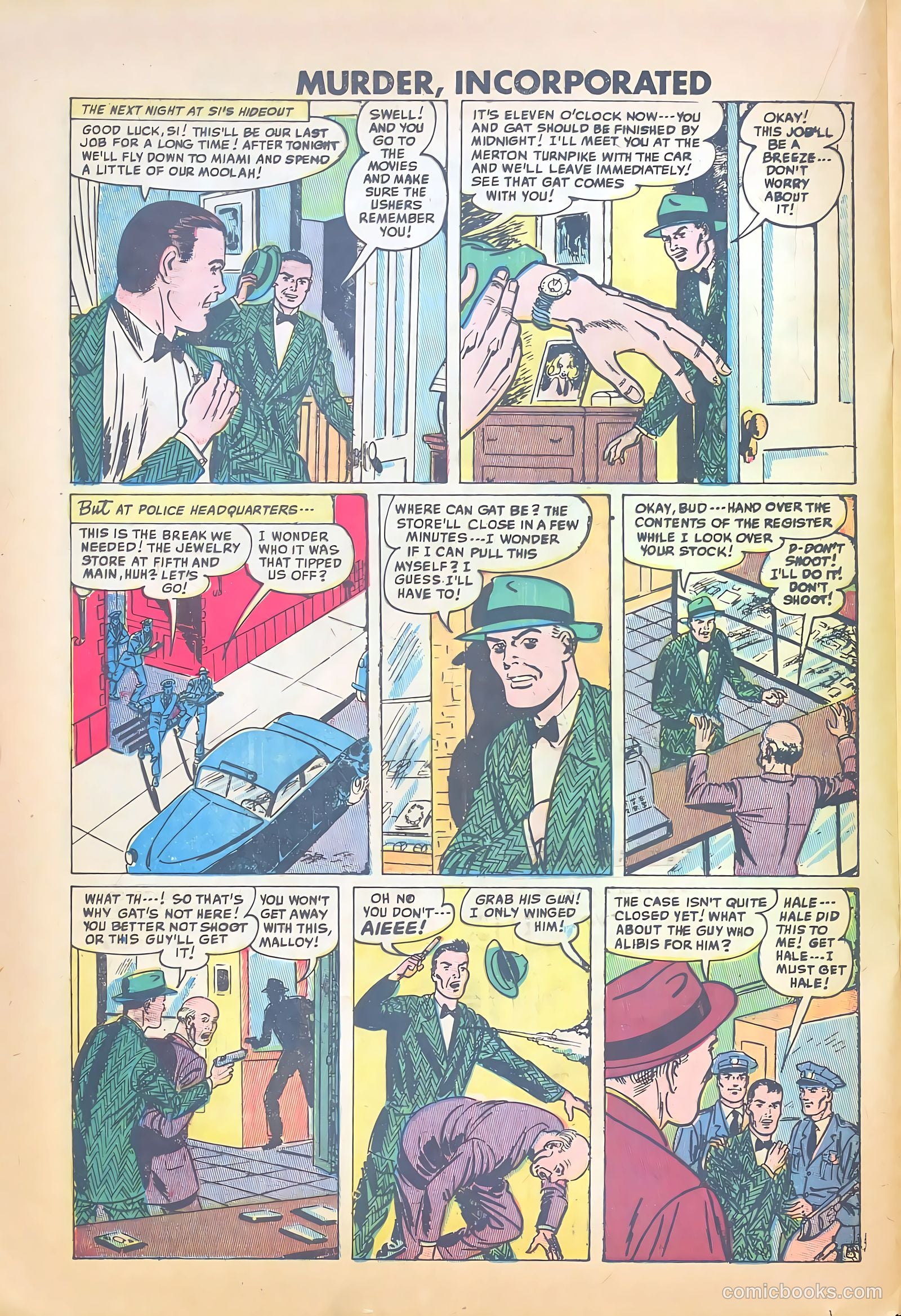 Murder Incorporated #2 (1950) — page 20 of 36