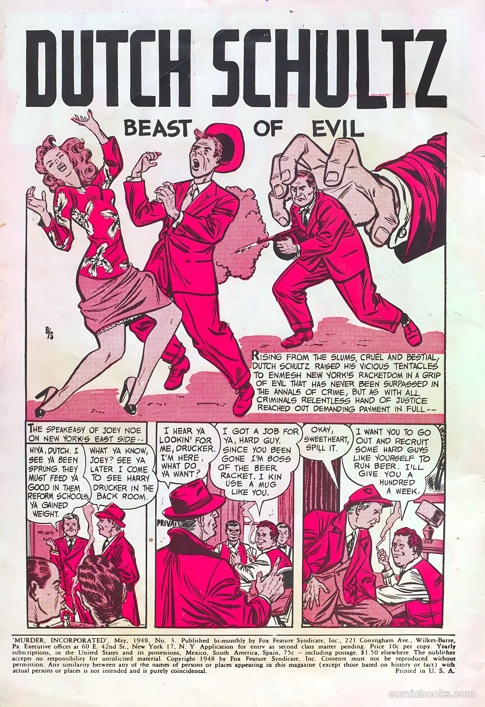 Murder Incorporated #3 (1948) — page 2 of 36