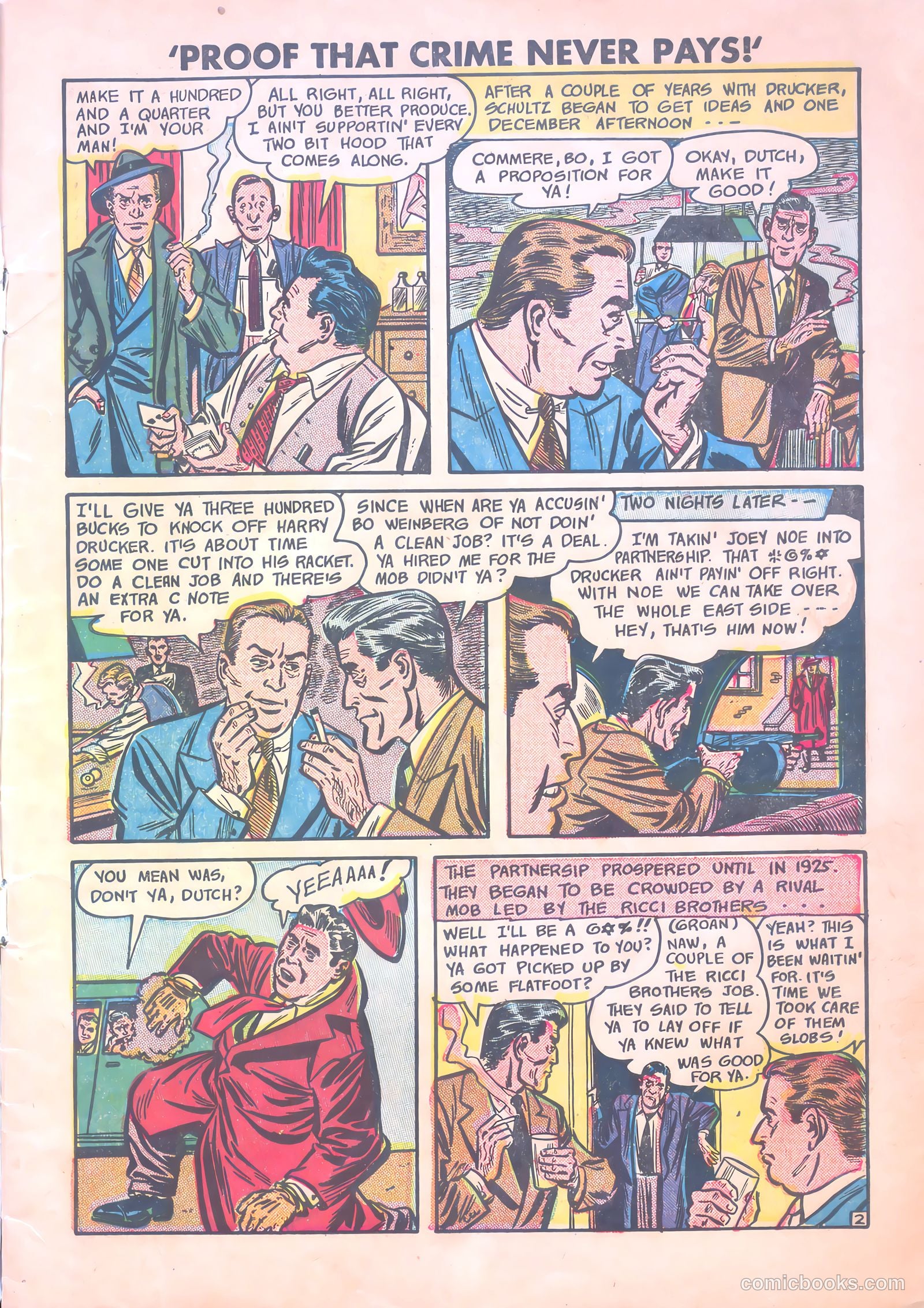 Murder Incorporated #3 (1948) — page 3 of 36