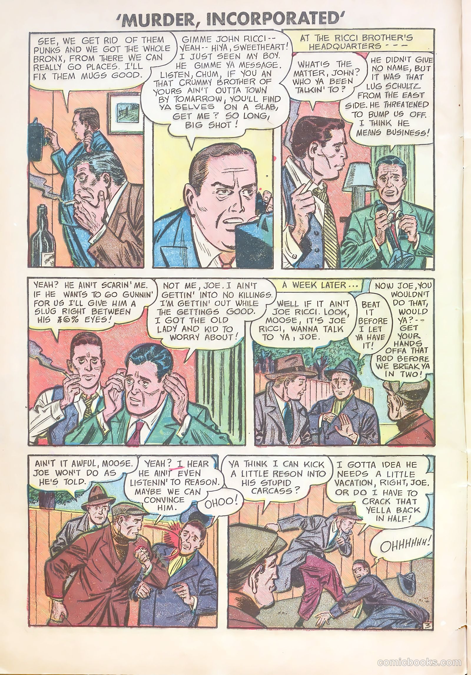 Murder Incorporated #3 (1948) — page 4 of 36