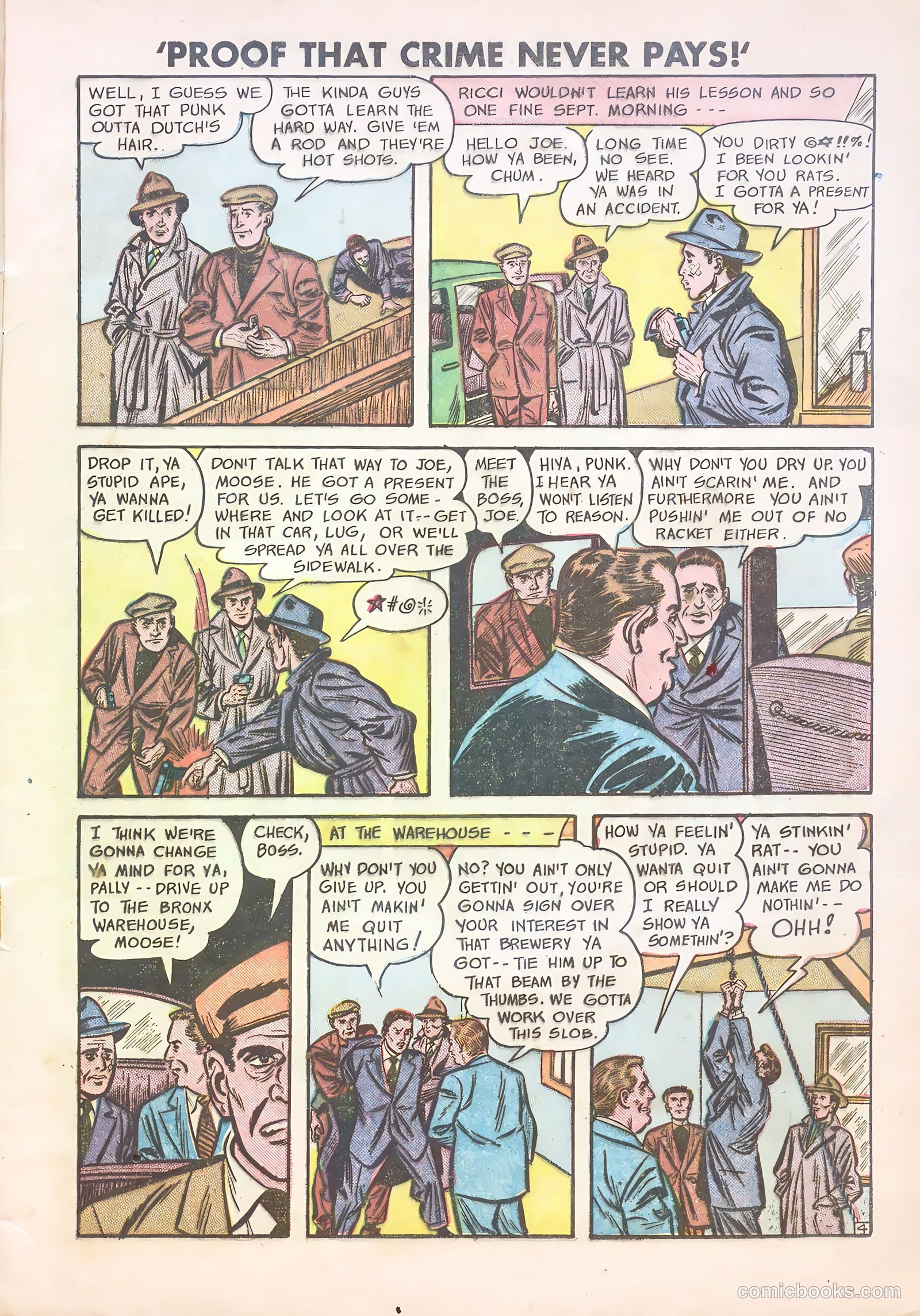Murder Incorporated #3 (1948) — page 5 of 36