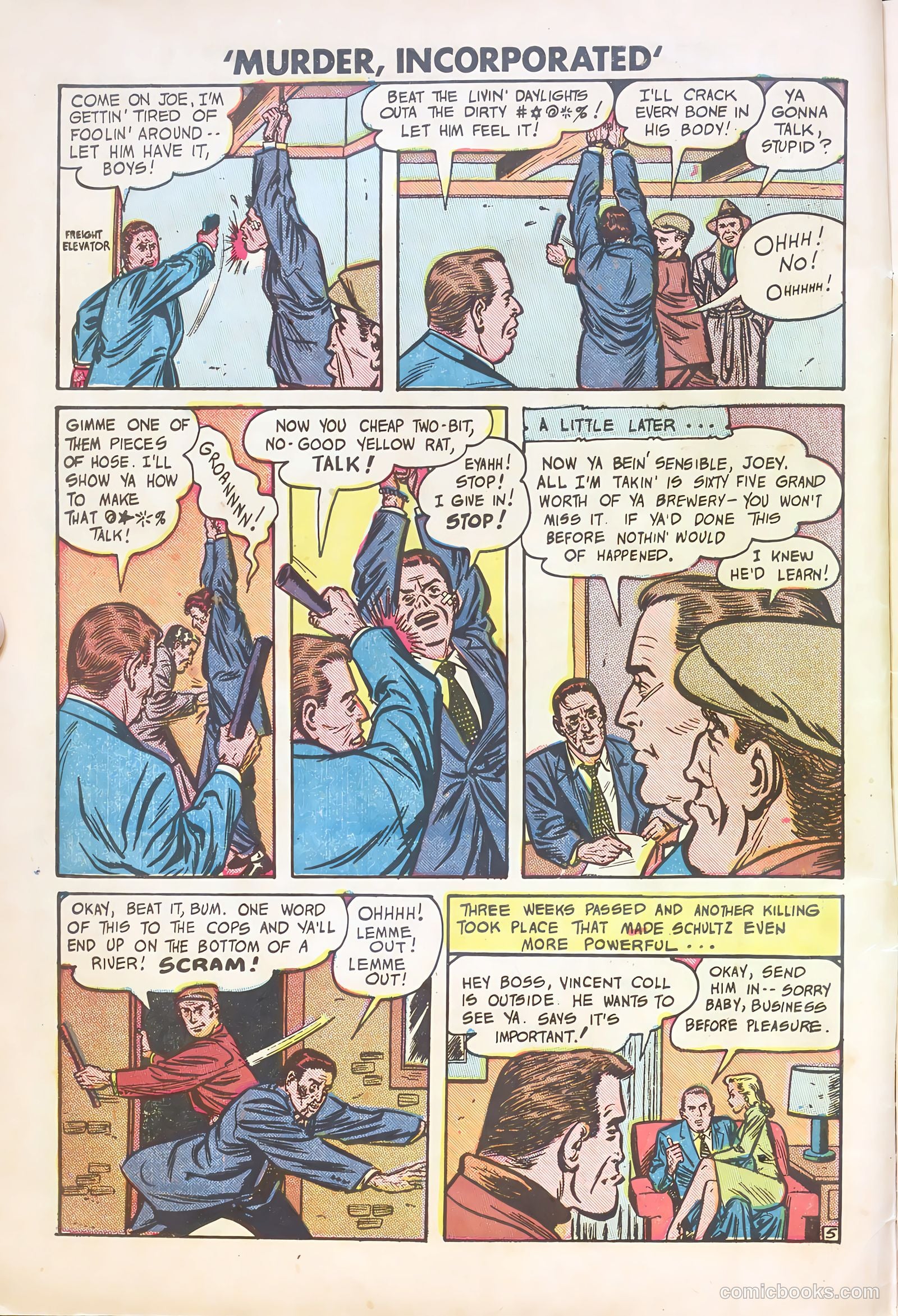 Murder Incorporated #3 (1948) — page 6 of 36