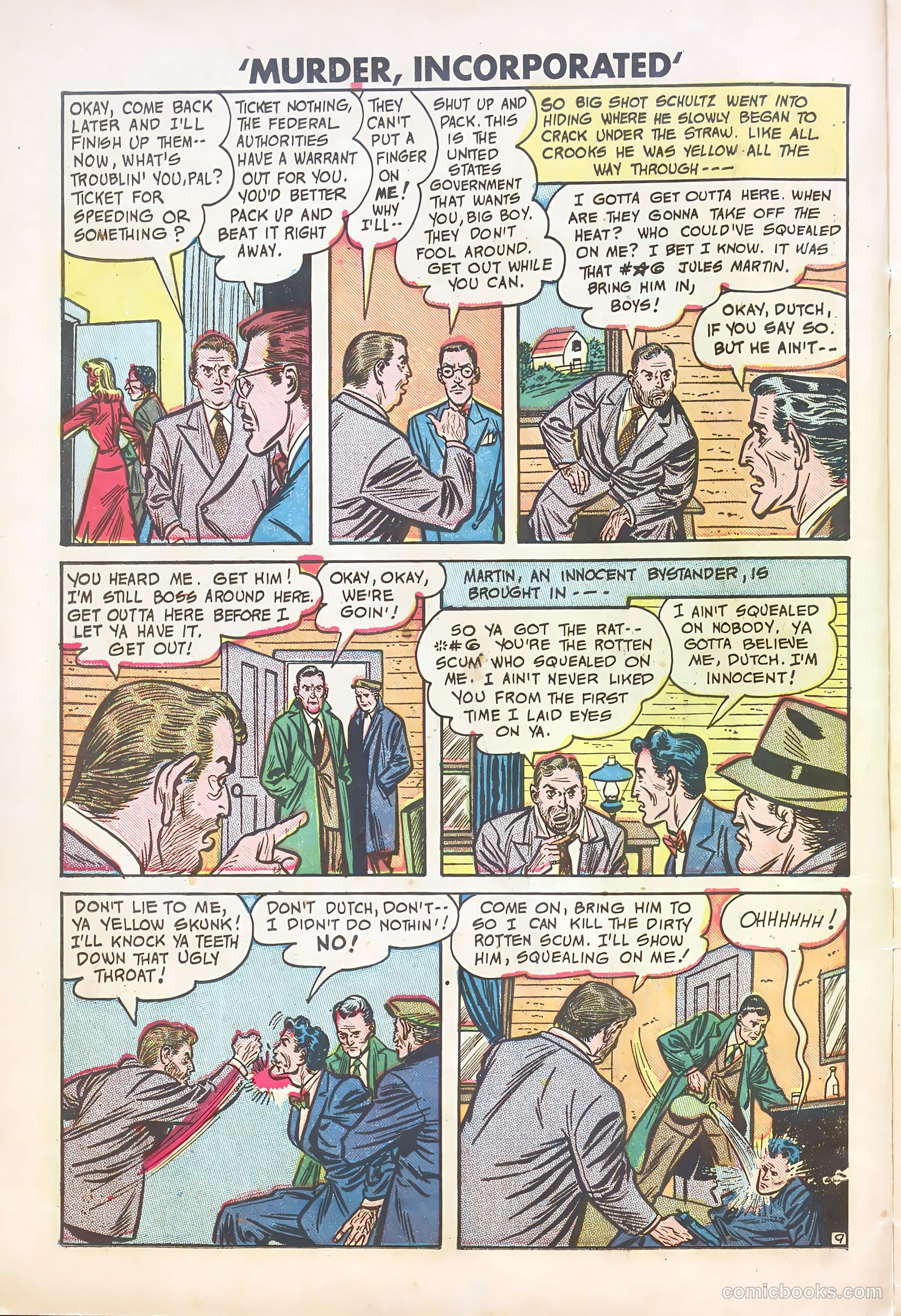 Murder Incorporated #3 (1948) — page 10 of 36