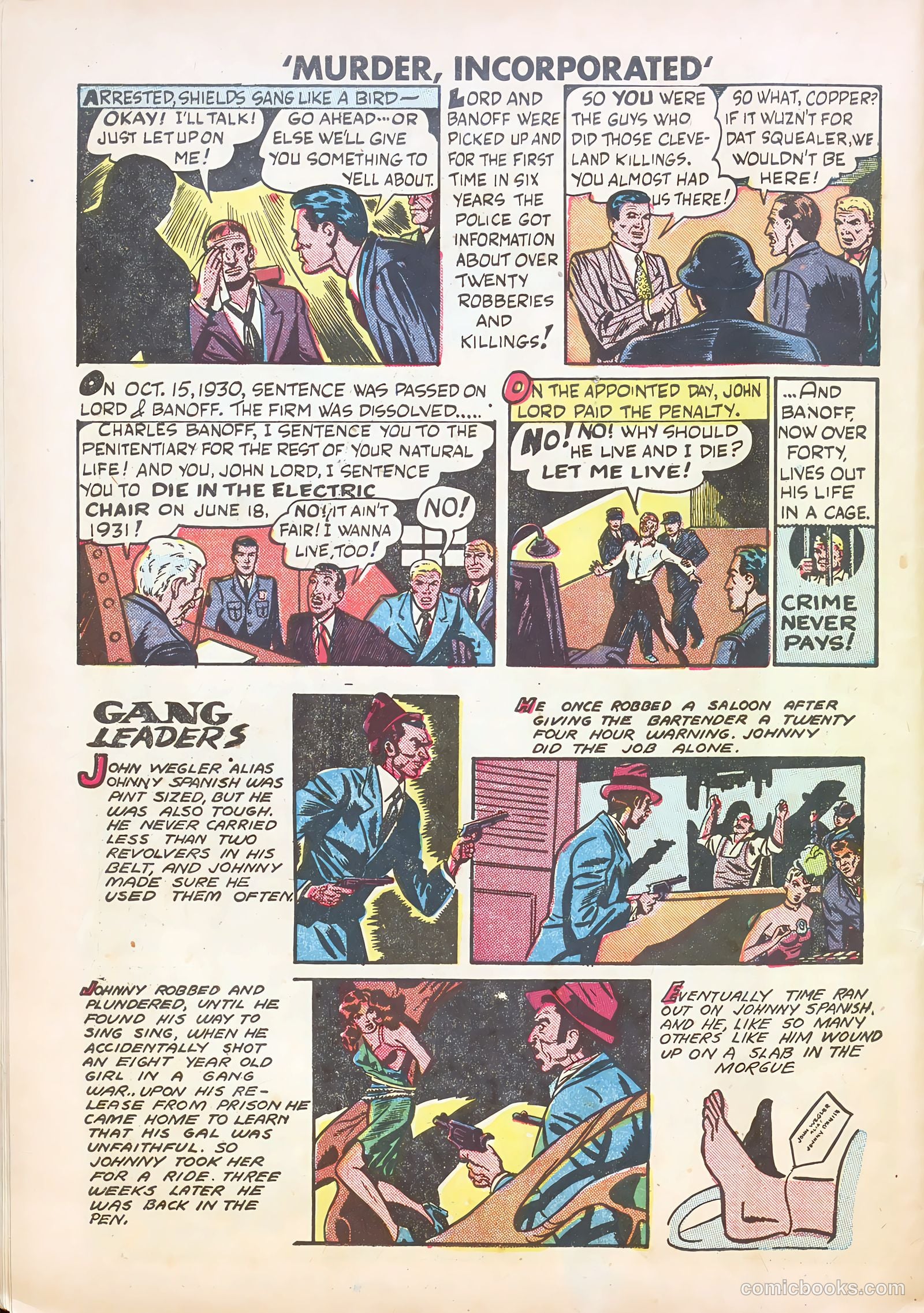 Murder Incorporated #3 (1948) — page 22 of 36
