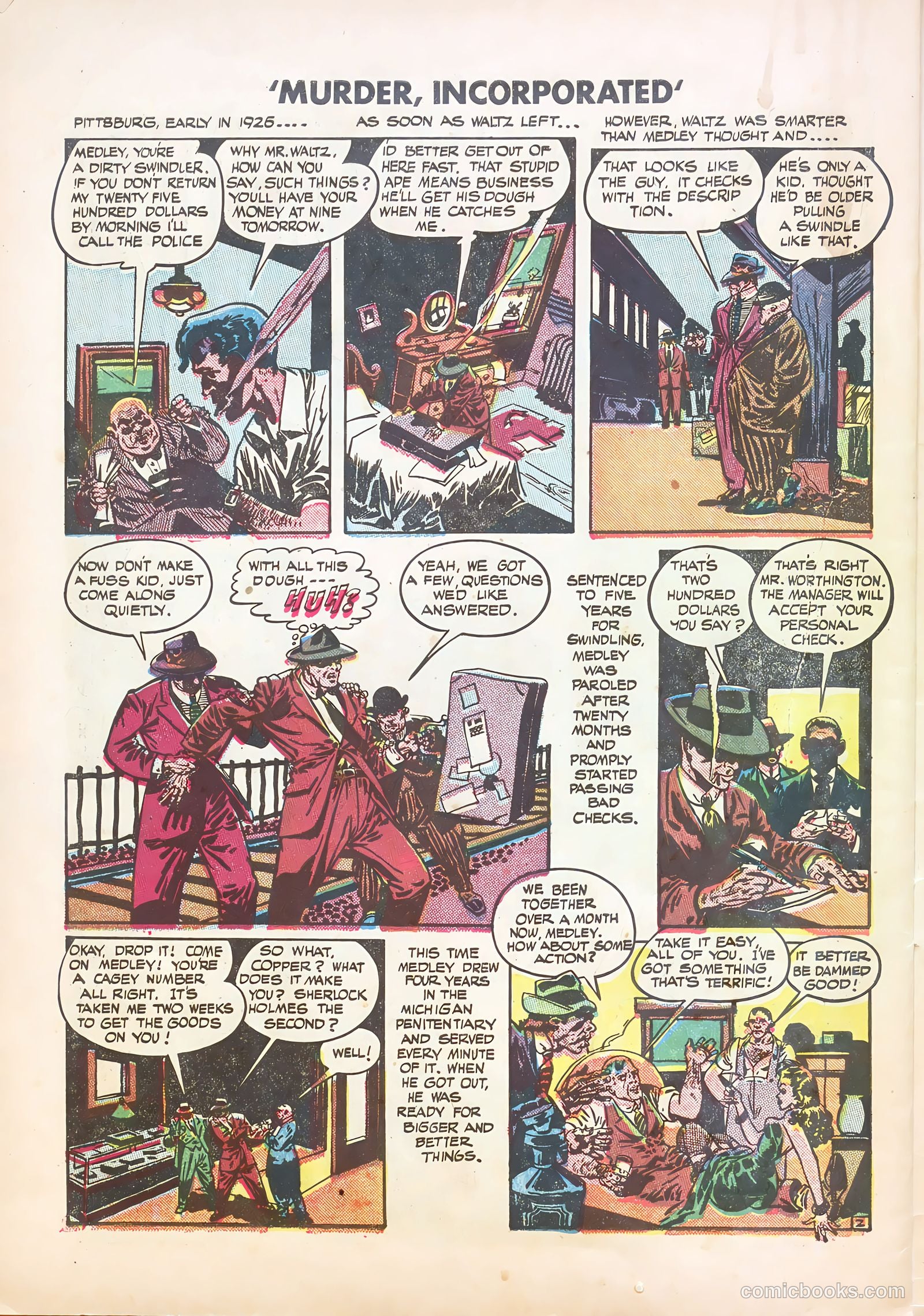 Murder Incorporated #3 (1948) — page 26 of 36