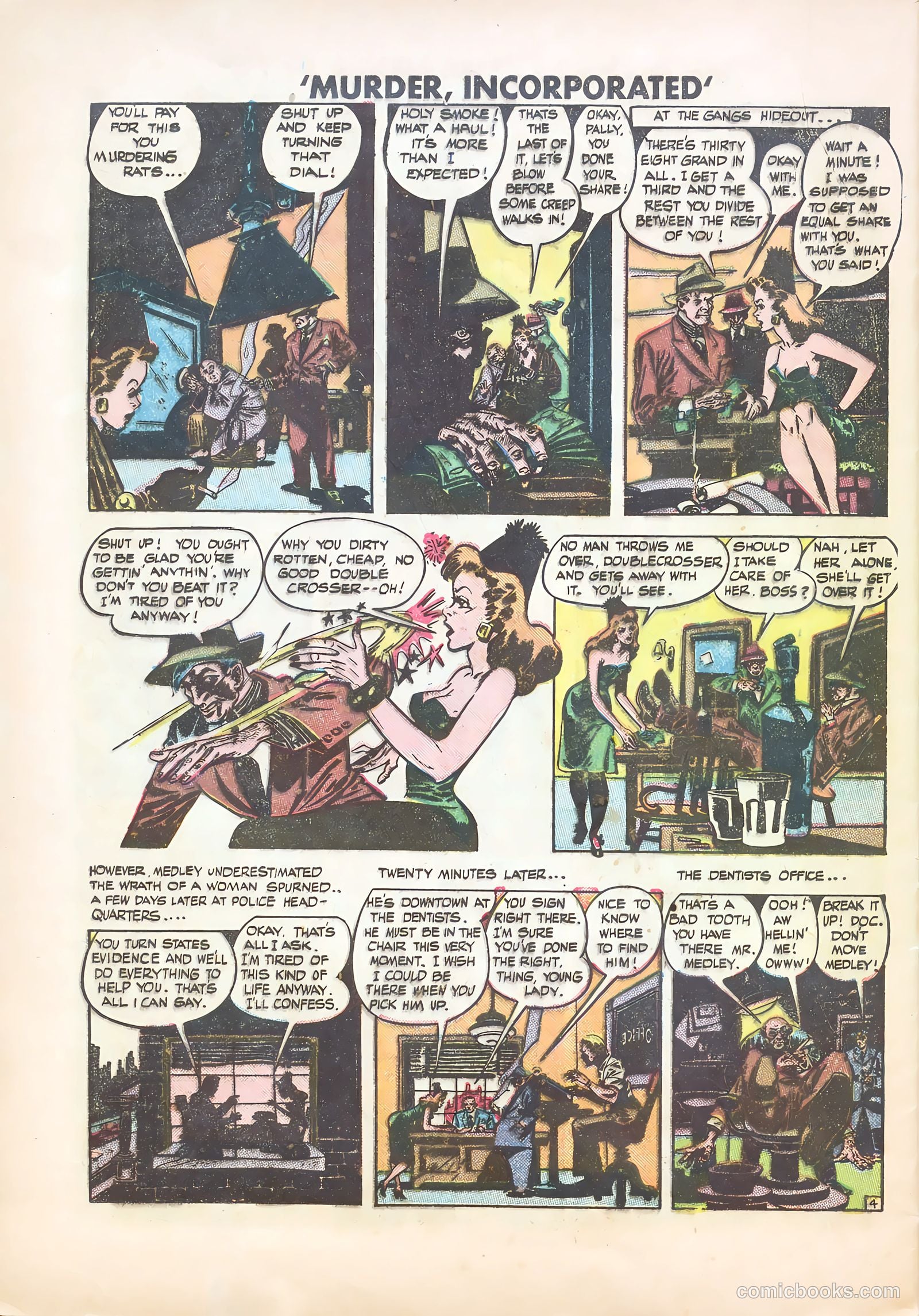 Murder Incorporated #3 (1948) — page 28 of 36