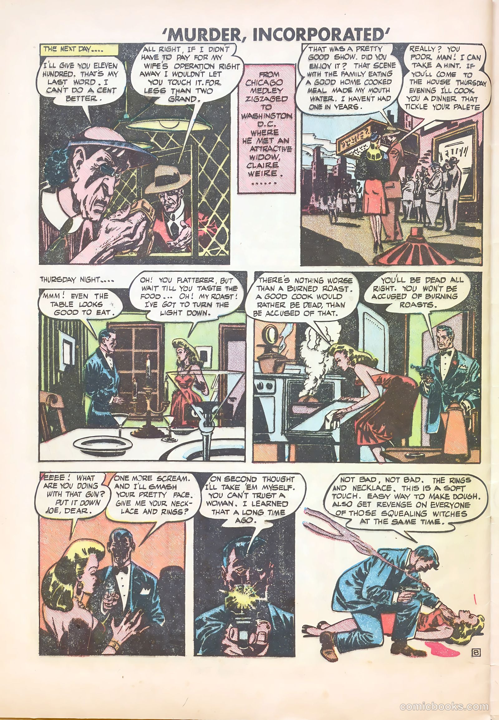 Murder Incorporated #3 (1948) — page 32 of 36