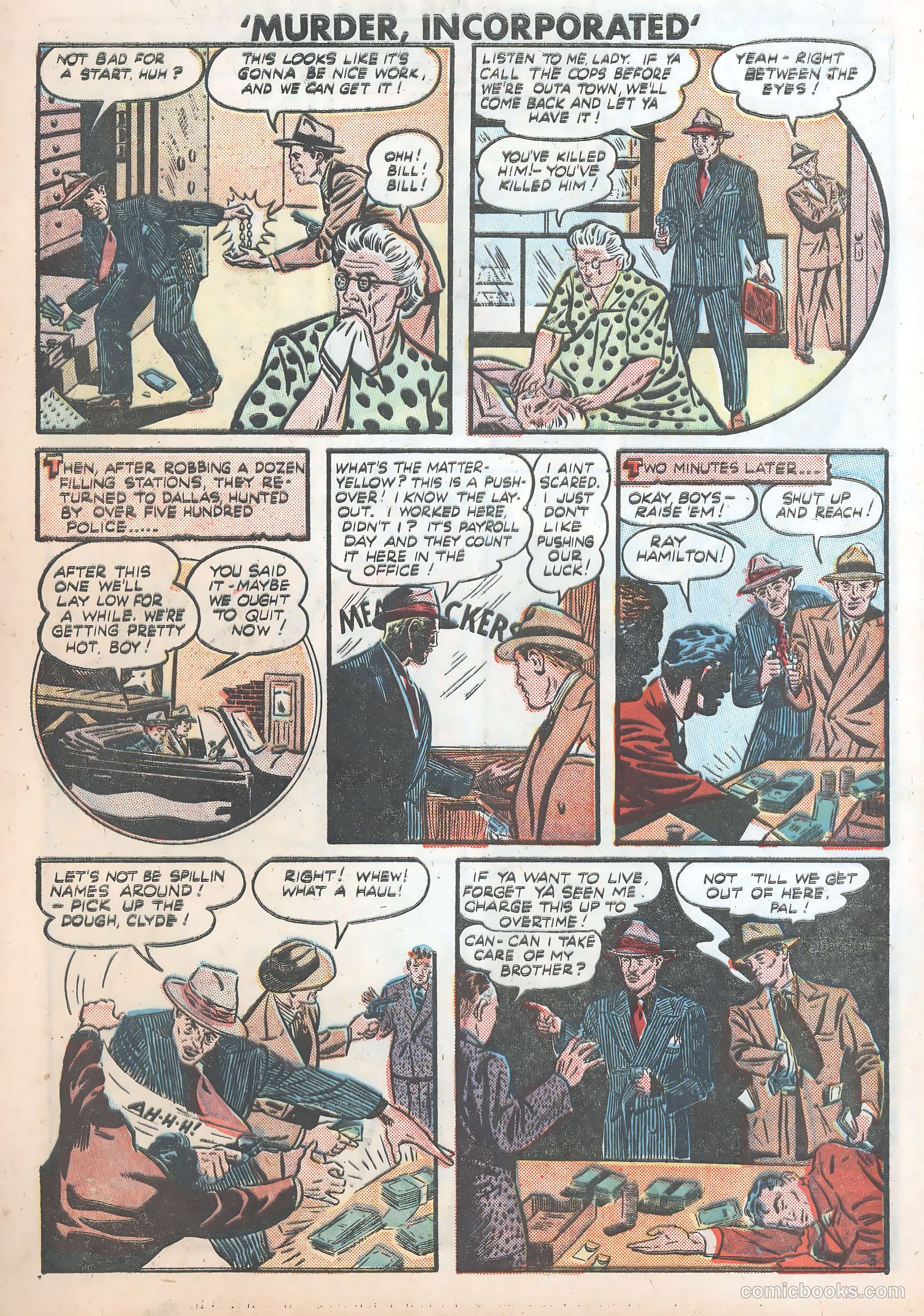 Murder Incorporated #4 (1948) — page 4 of 36