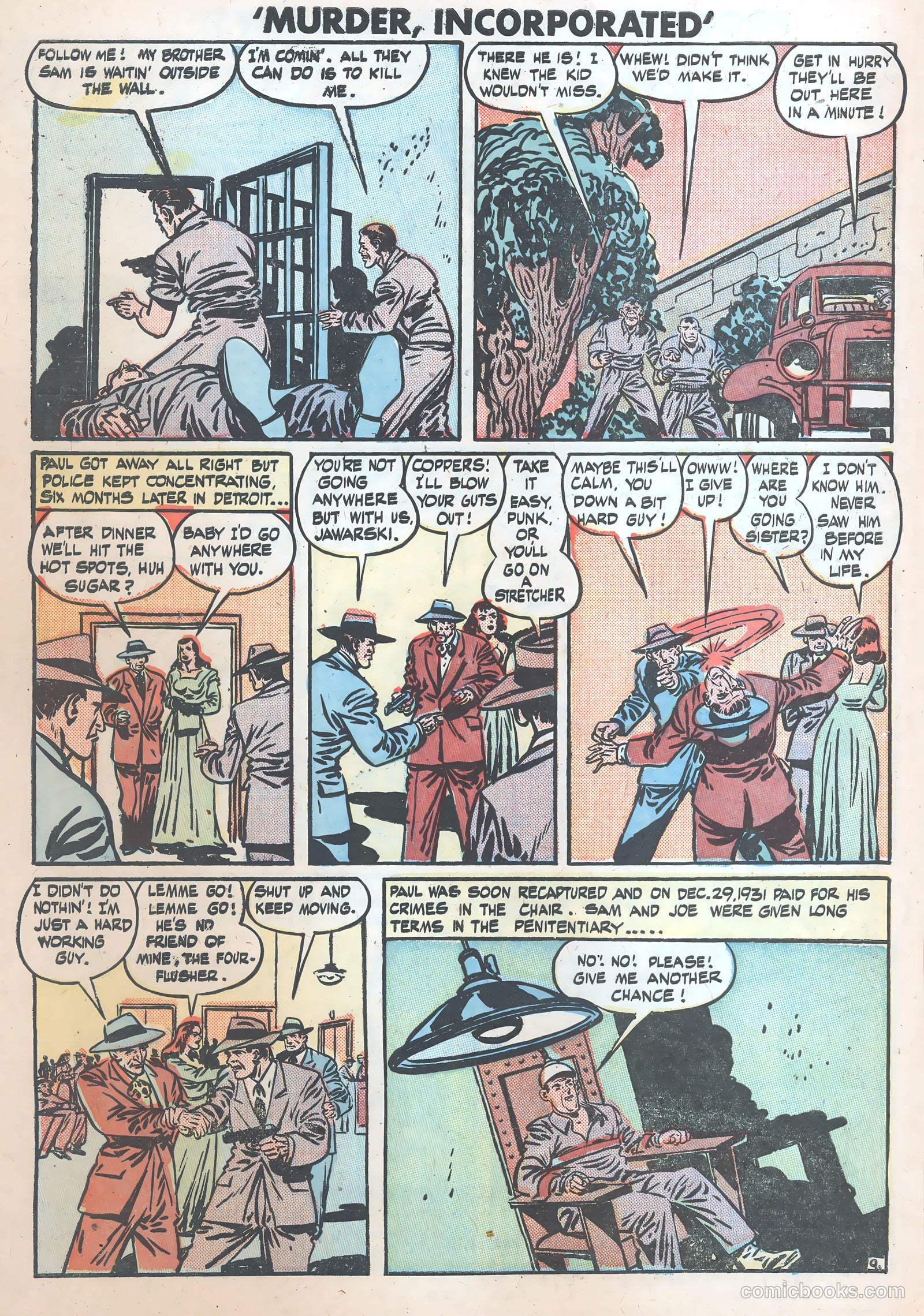 Murder Incorporated #4 (1948) — page 32 of 36
