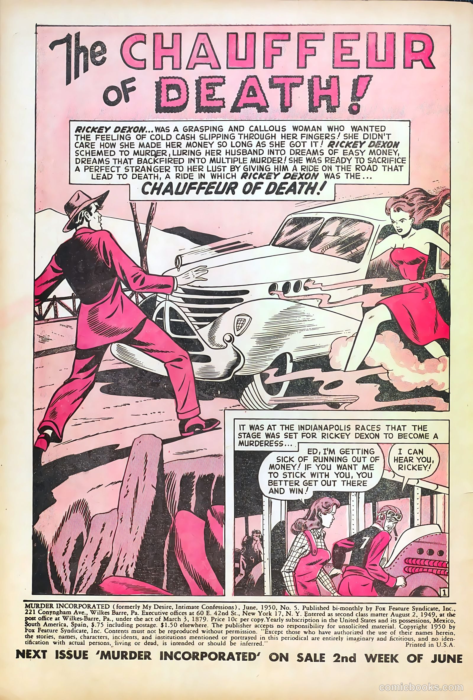 Murder Incorporated #5 (1948) — page 2 of 36