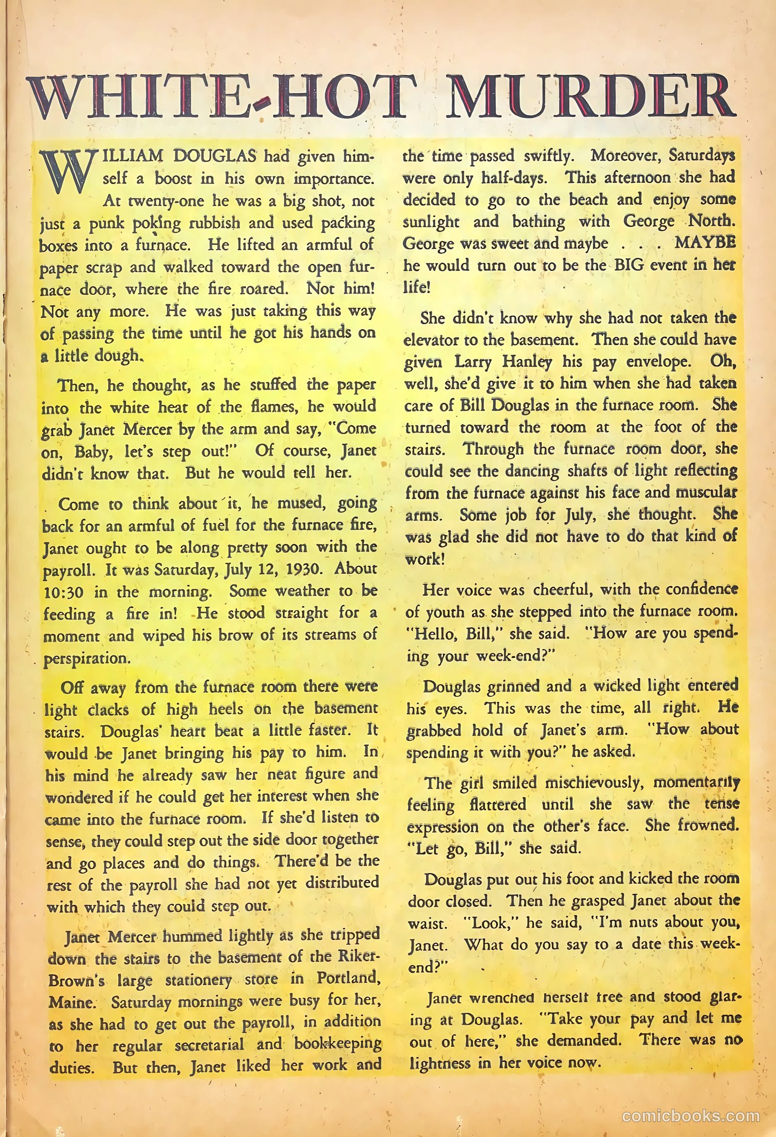 Murder Incorporated #5 (1948) — page 21 of 36
