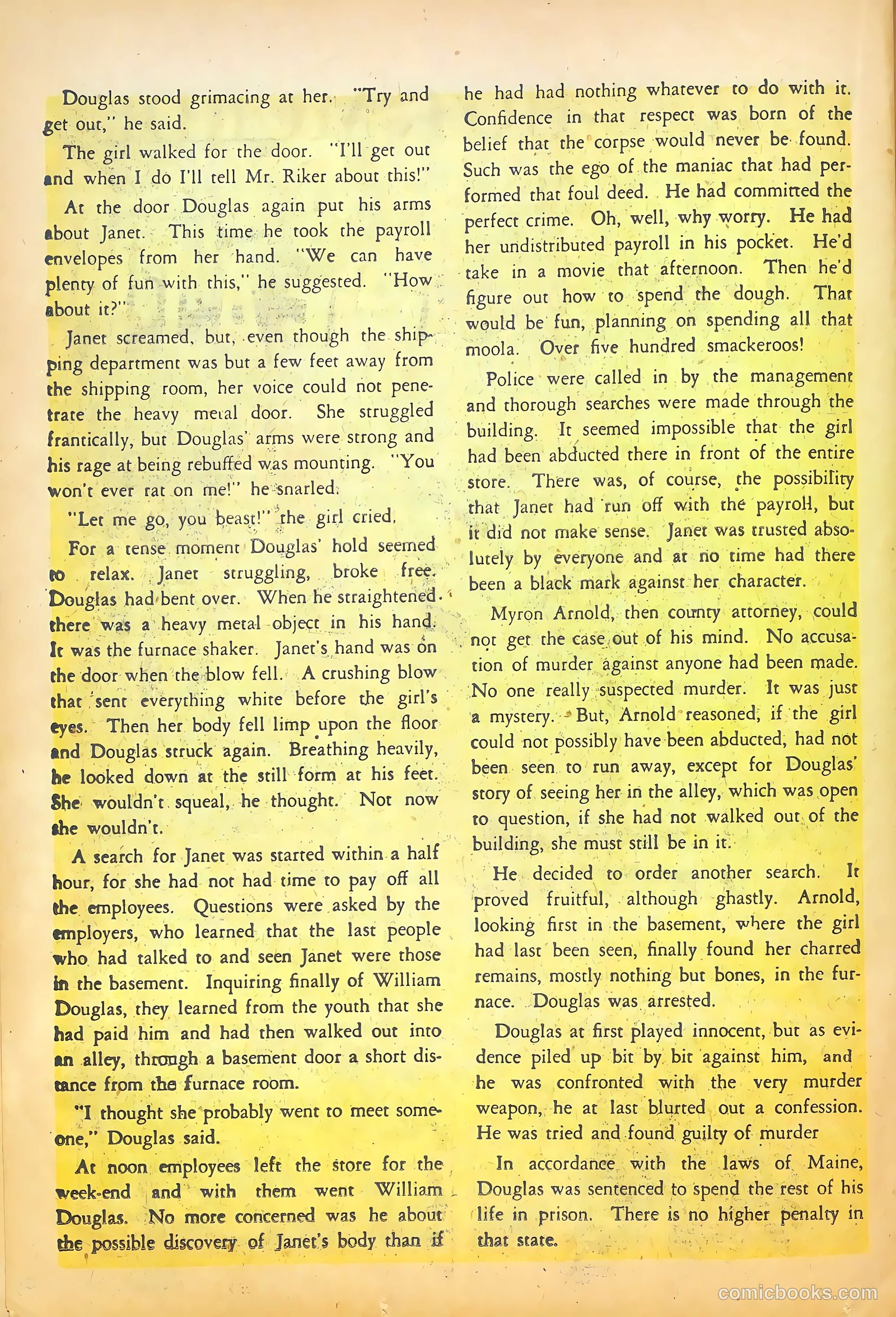 Murder Incorporated #5 (1948) — page 22 of 36