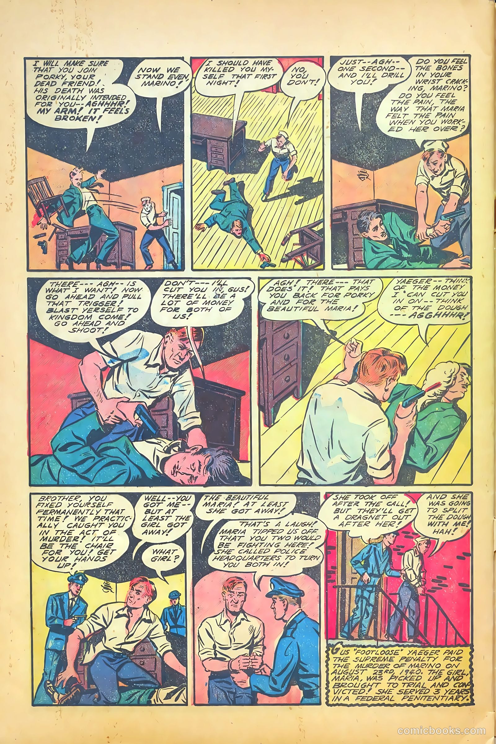 Murder Incorporated #5 (1948) — page 32 of 36