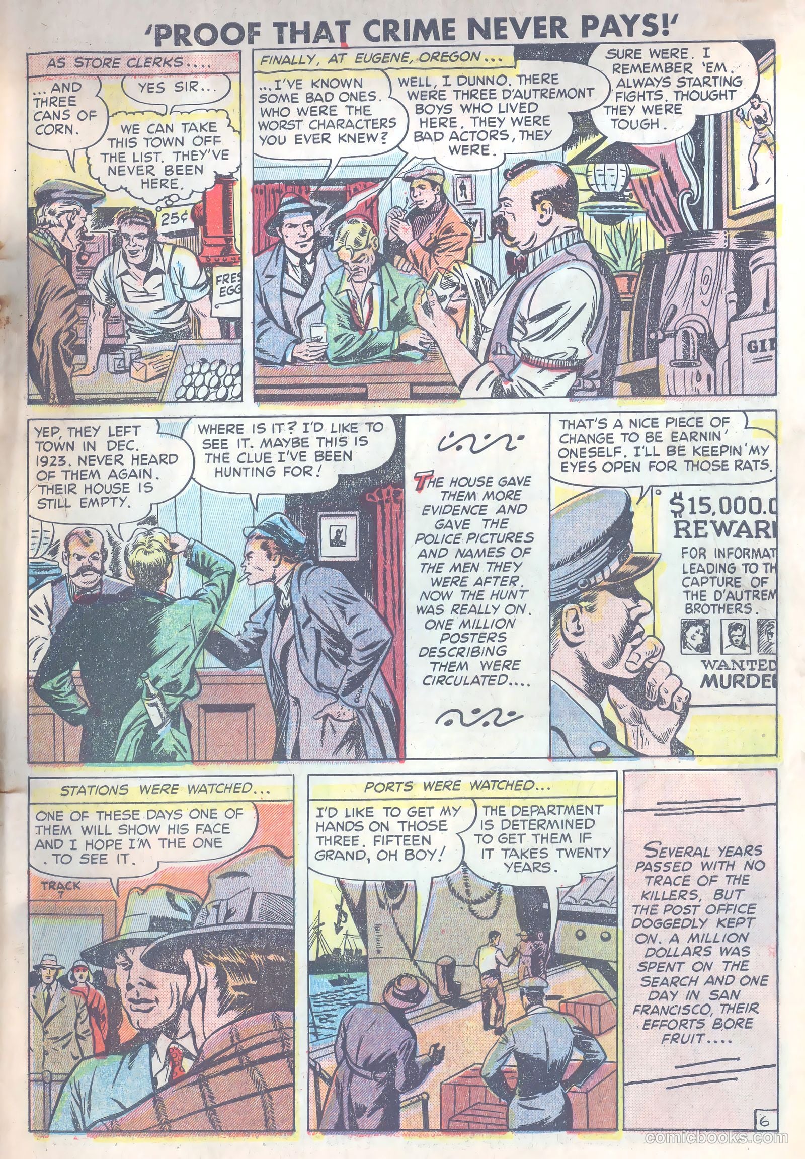 Murder Incorporated #6 (1948) — page 8 of 38
