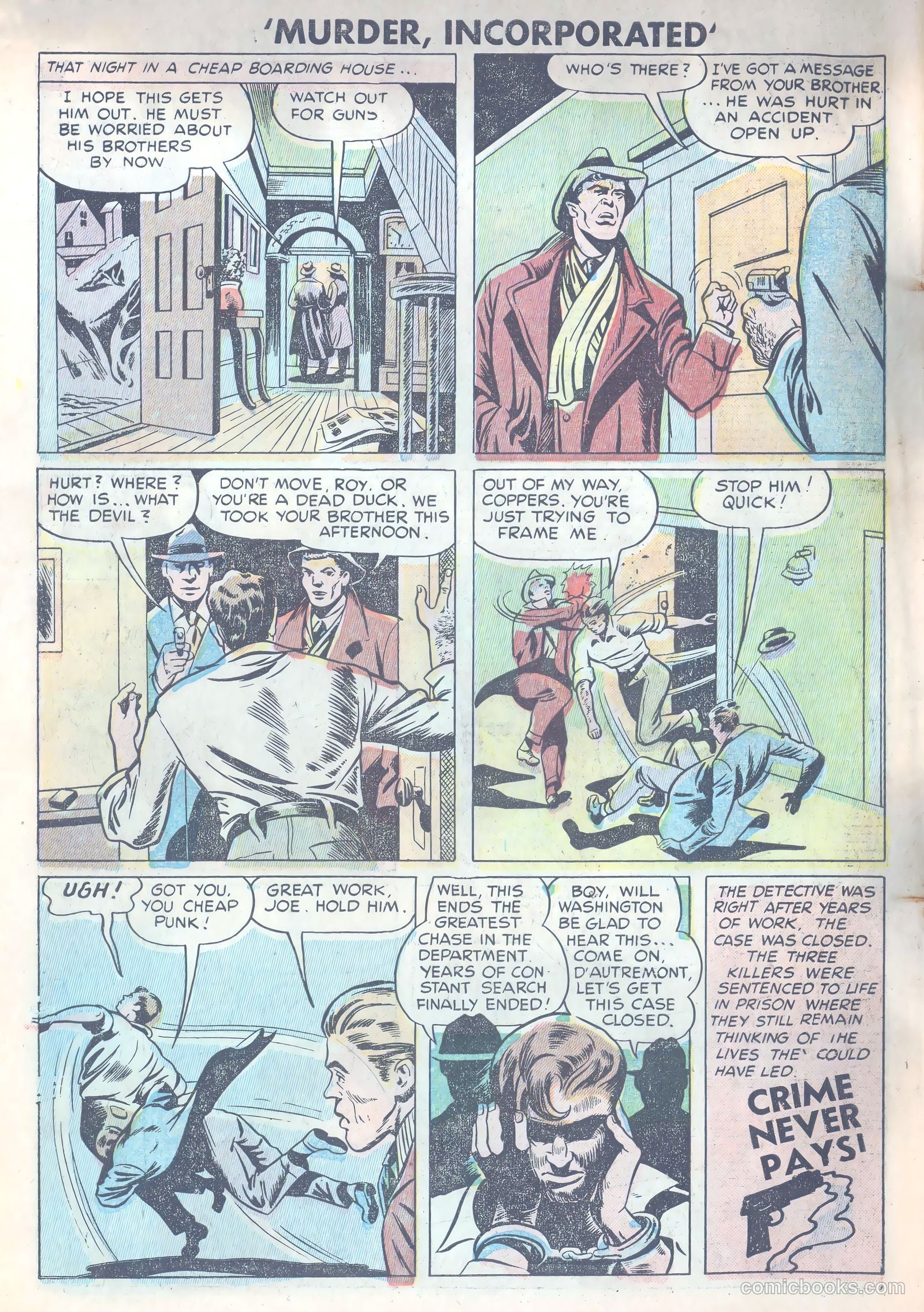 Murder Incorporated #6 (1948) — page 11 of 38
