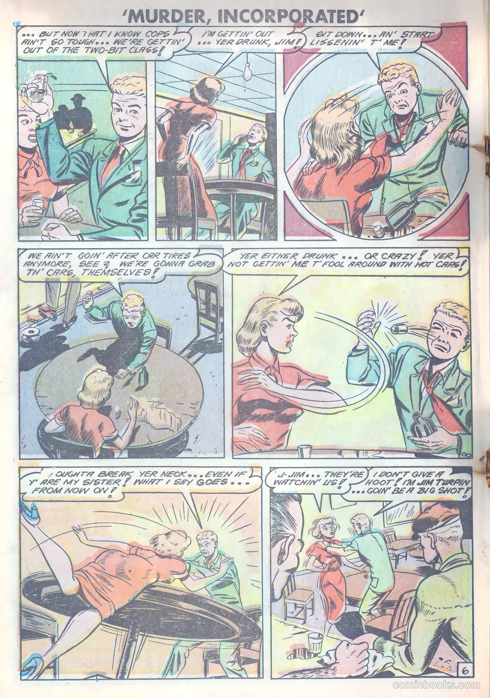 Murder Incorporated #6 (1948) — page 17 of 38