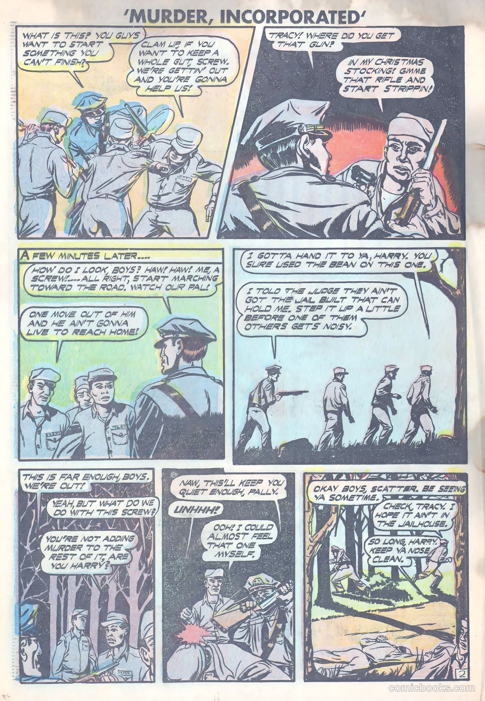 Murder Incorporated #6 (1948) — page 25 of 38