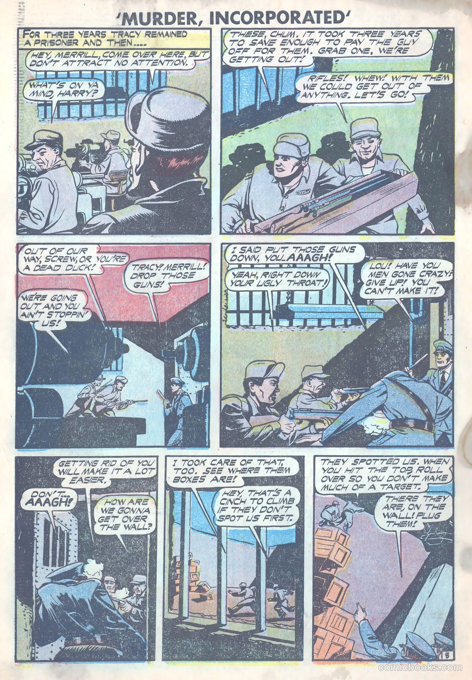 Murder Incorporated #6 (1948) — page 31 of 38
