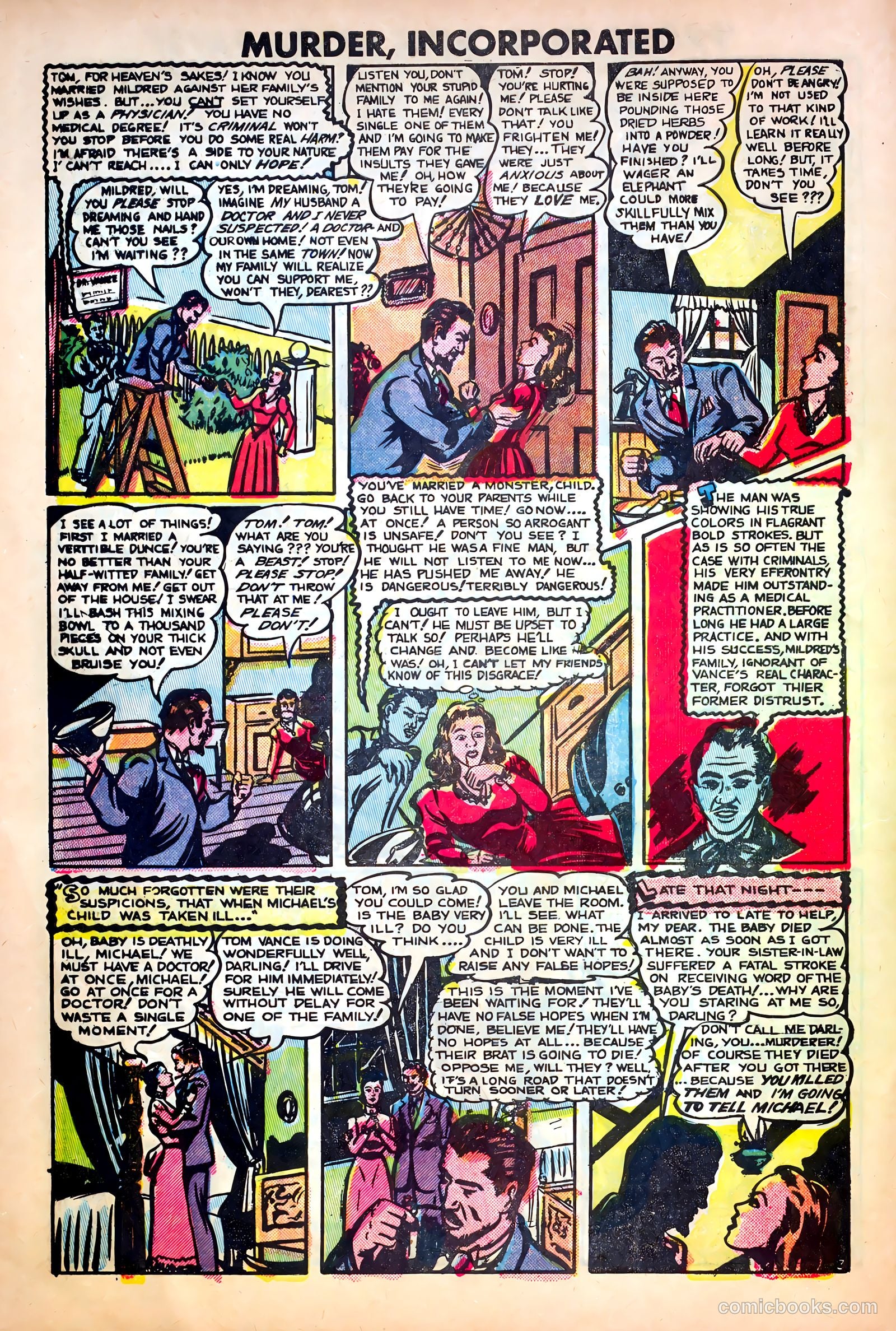 Murder Incorporated #7 (1949) — page 4 of 36