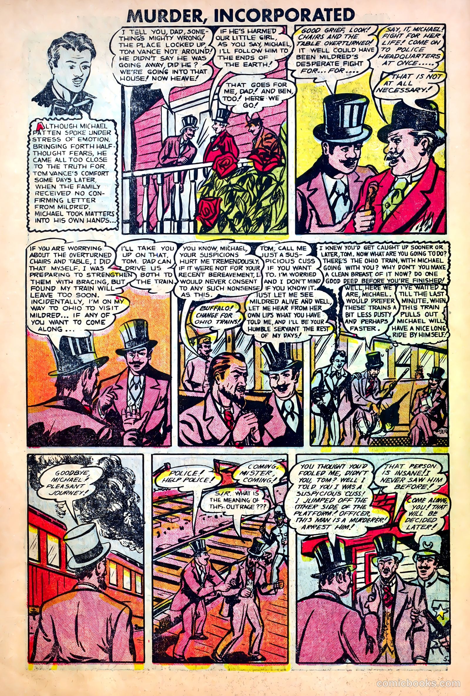 Murder Incorporated #7 (1949) — page 6 of 36