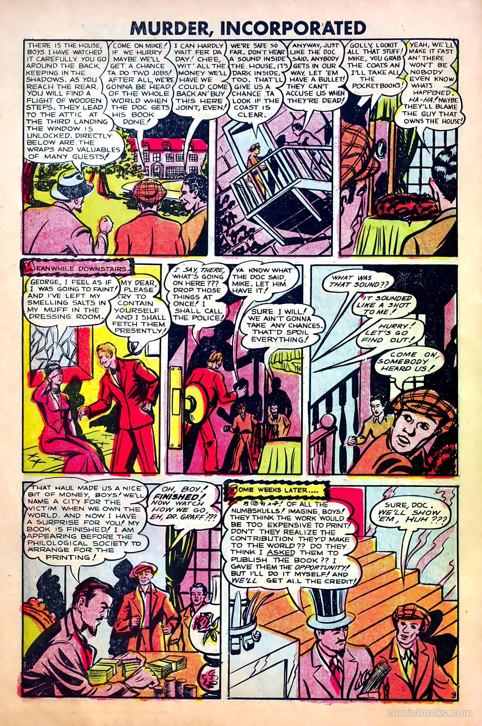 Murder Incorporated #7 (1949) — page 10 of 36