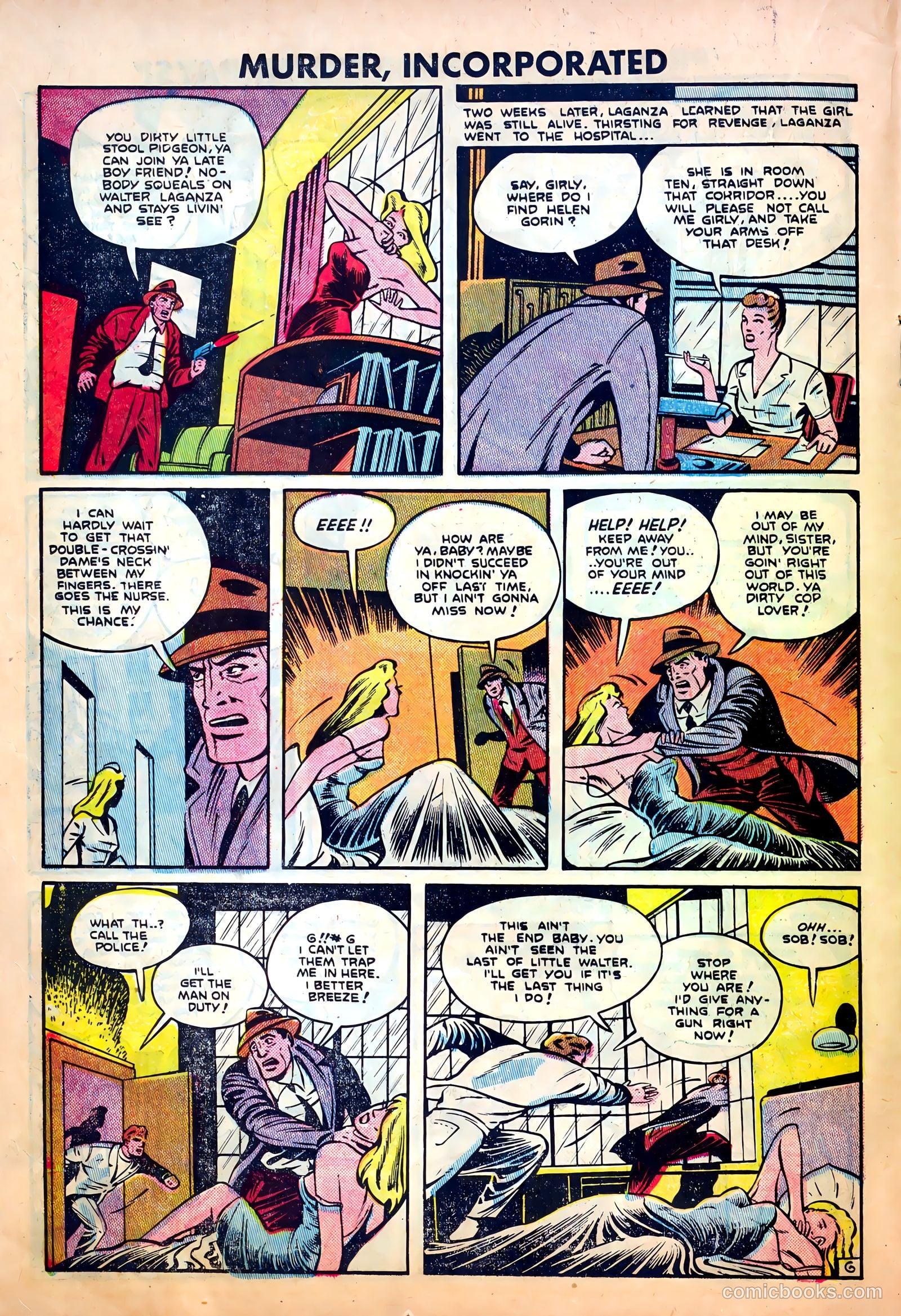 Murder Incorporated #7 (1949) — page 18 of 36