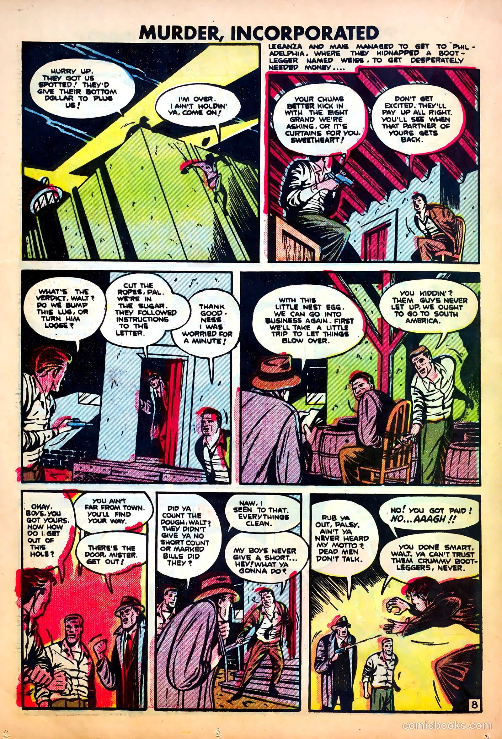 Murder Incorporated #7 (1949) — page 20 of 36