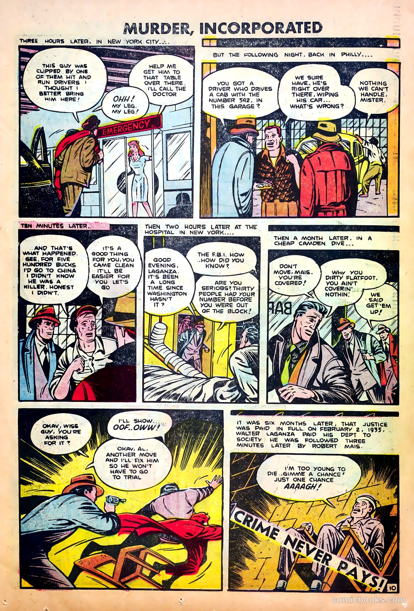 Murder Incorporated #7 (1949) — page 22 of 36