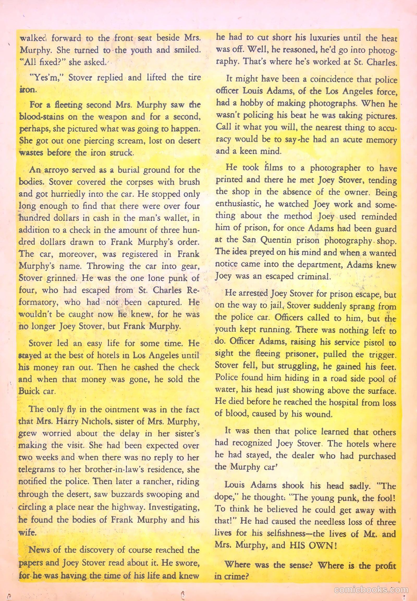 Murder Incorporated #7 (1949) — page 24 of 36