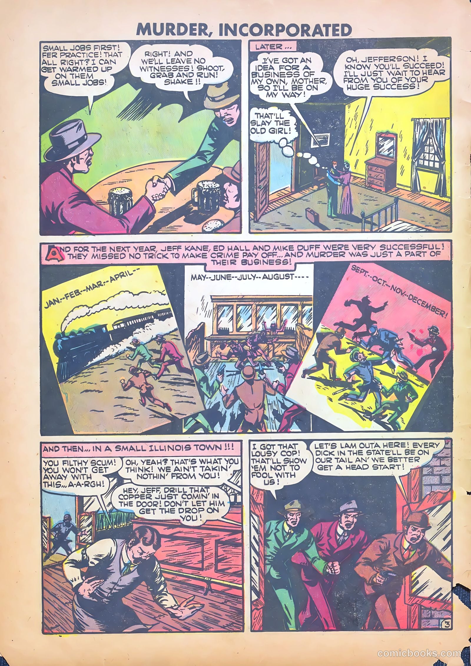 Murder Incorporated #8 (1949) — page 4 of 36