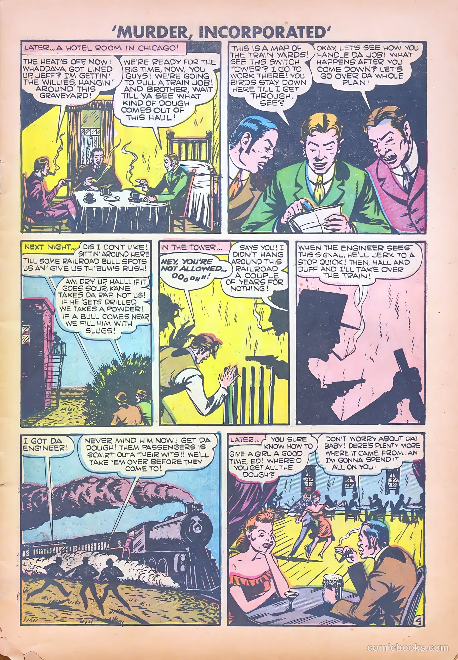 Murder Incorporated #8 (1949) — page 5 of 36