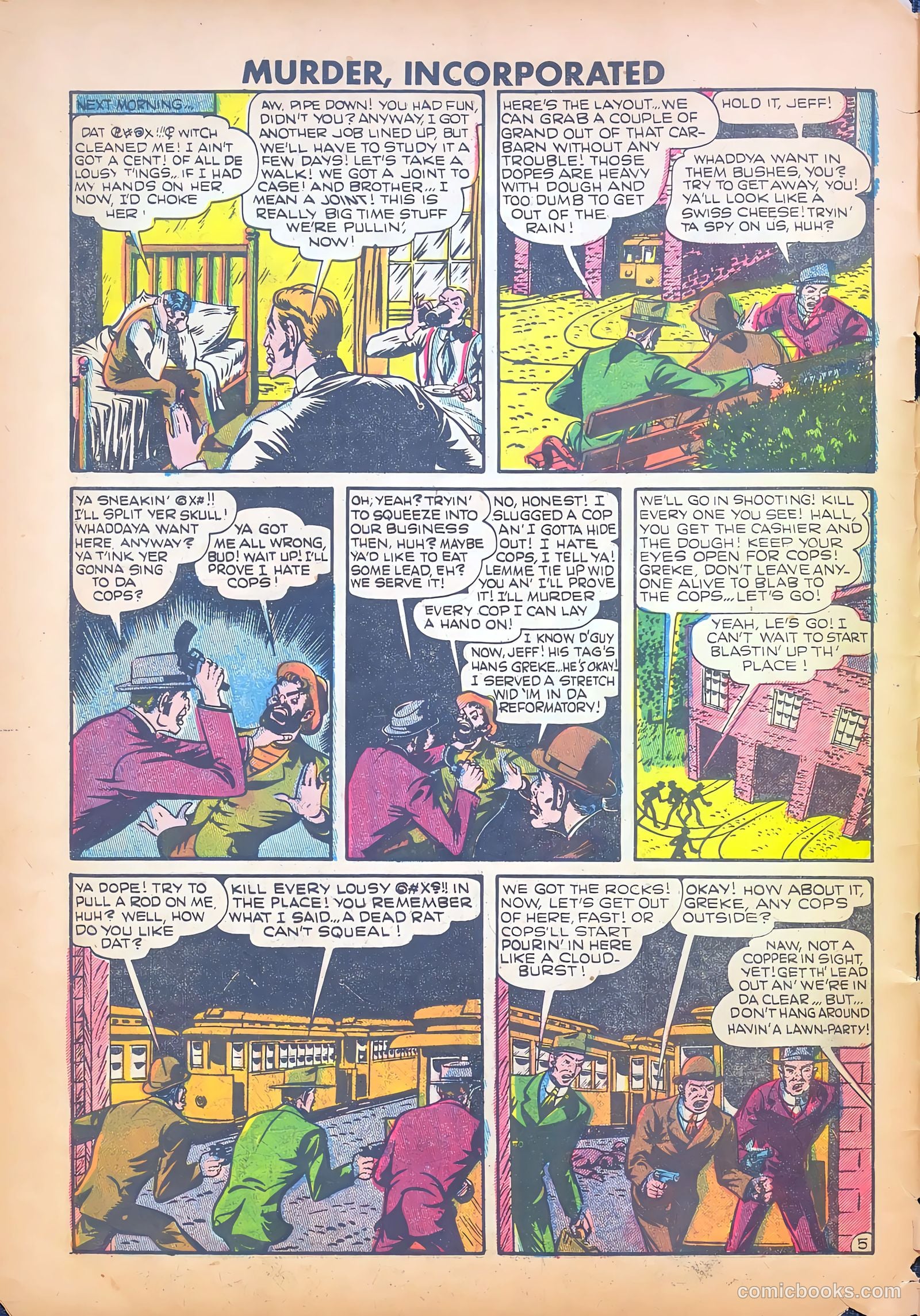Murder Incorporated #8 (1949) — page 6 of 36