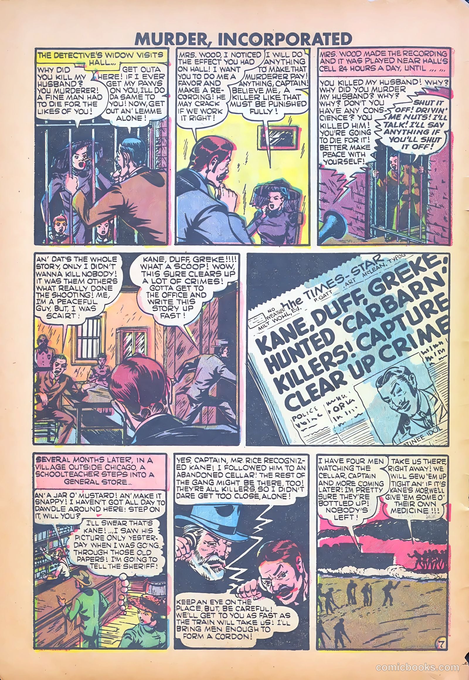Murder Incorporated #8 (1949) — page 8 of 36