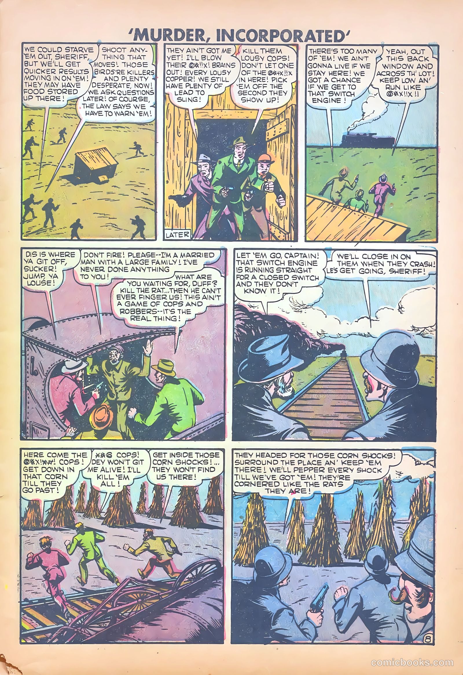 Murder Incorporated #8 (1949) — page 9 of 36