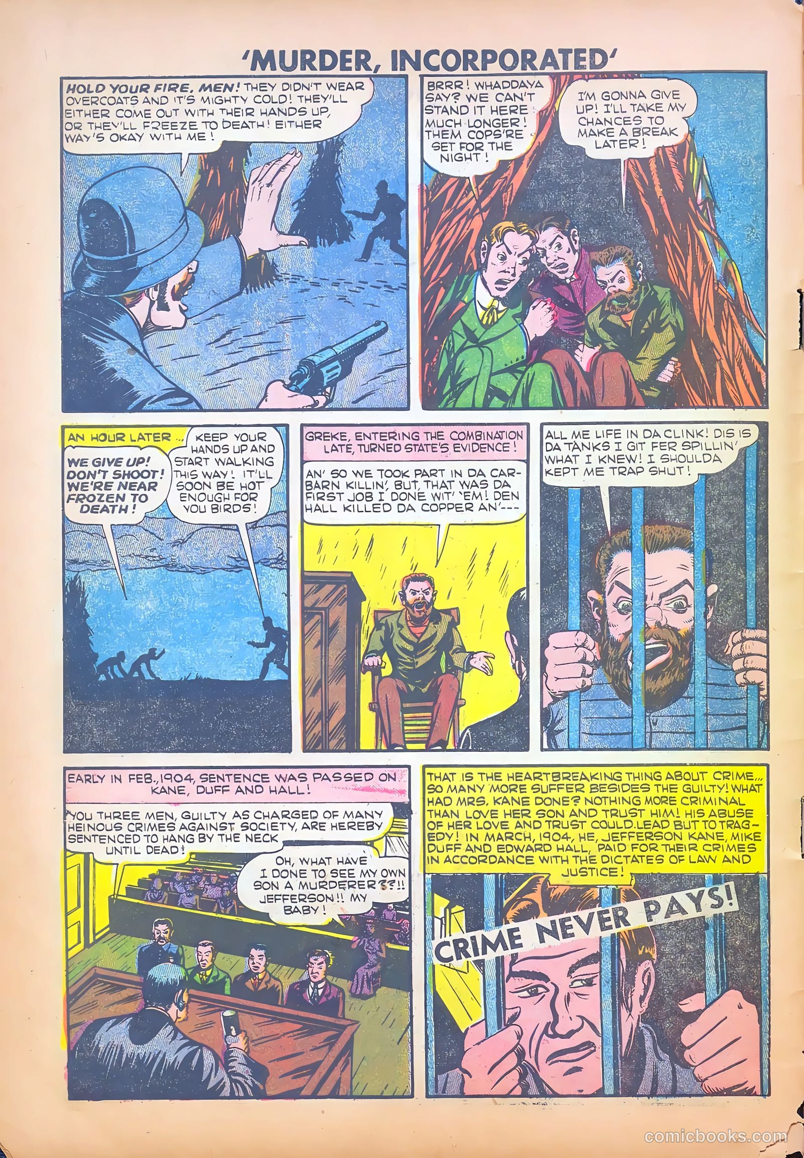 Murder Incorporated #8 (1949) — page 10 of 36