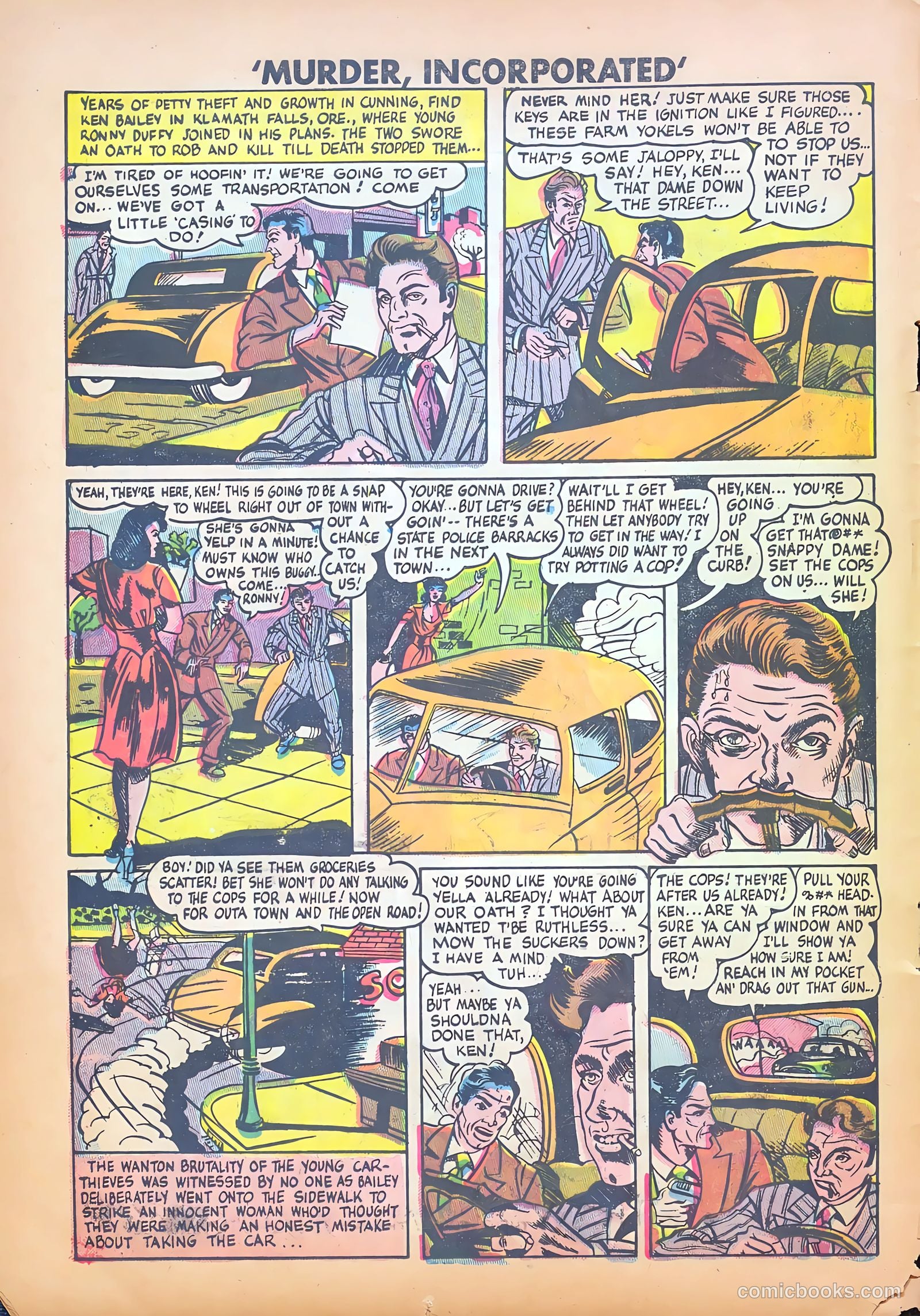 Murder Incorporated #8 (1949) — page 12 of 36