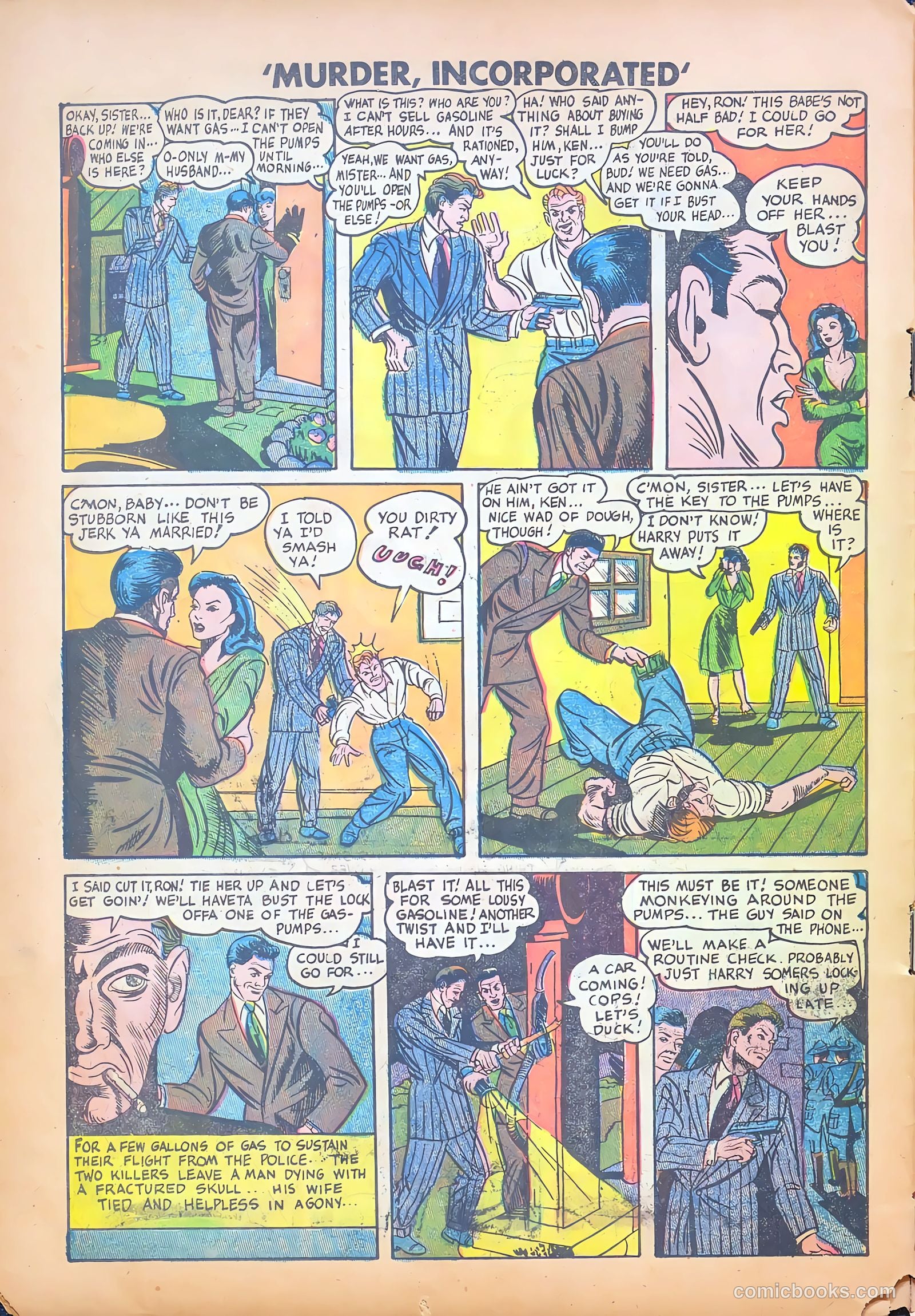 Murder Incorporated #8 (1949) — page 14 of 36