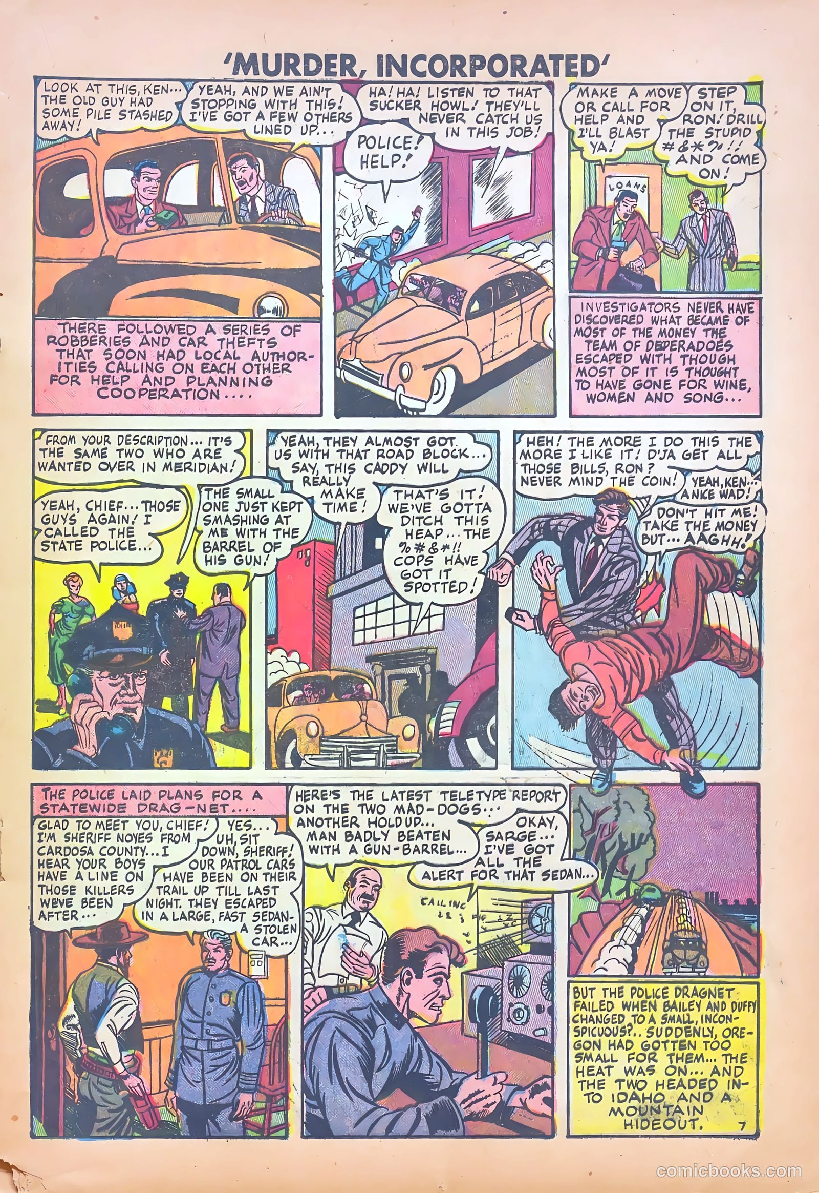 Murder Incorporated #8 (1949) — page 17 of 36