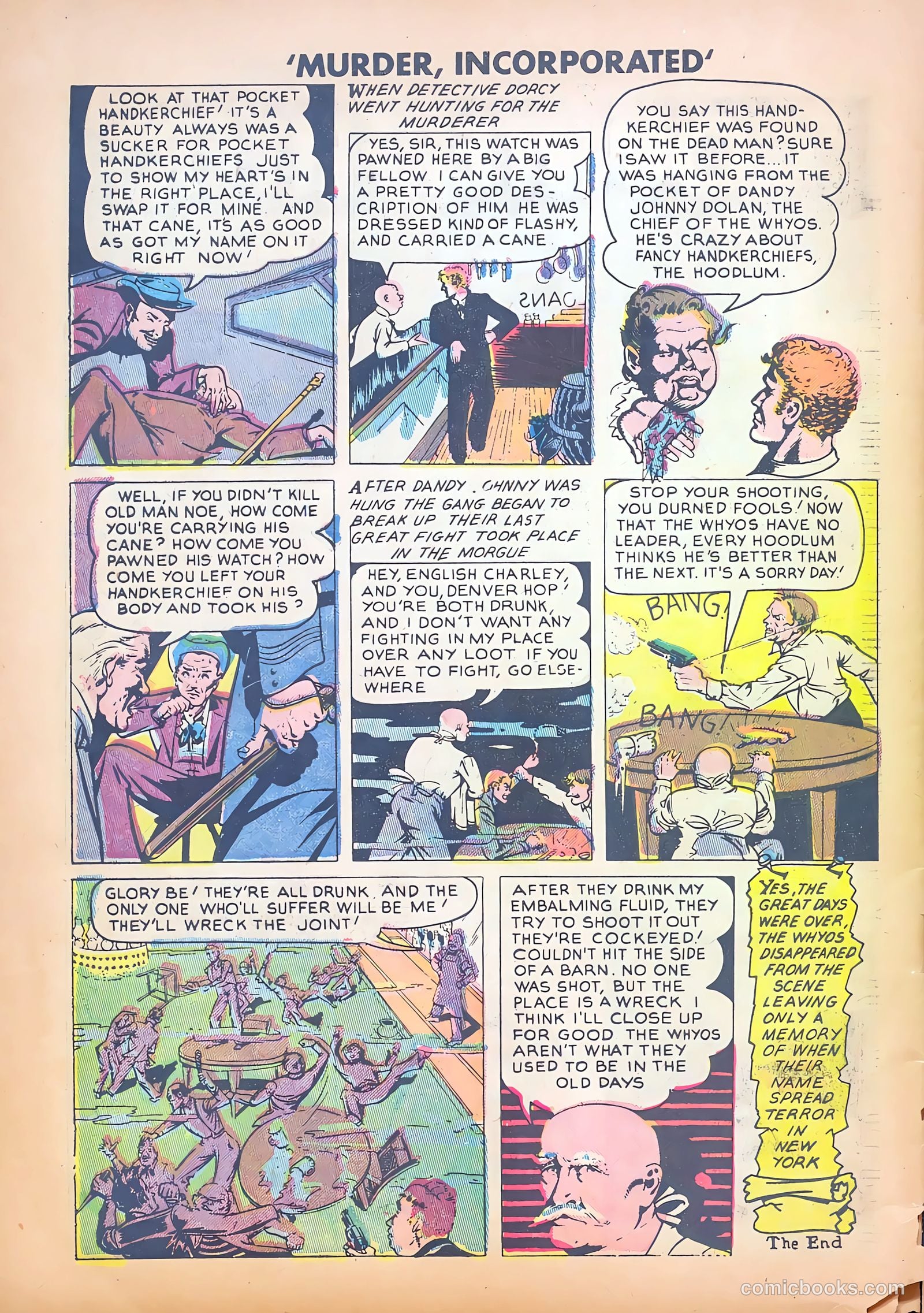 Murder Incorporated #8 (1949) — page 32 of 36