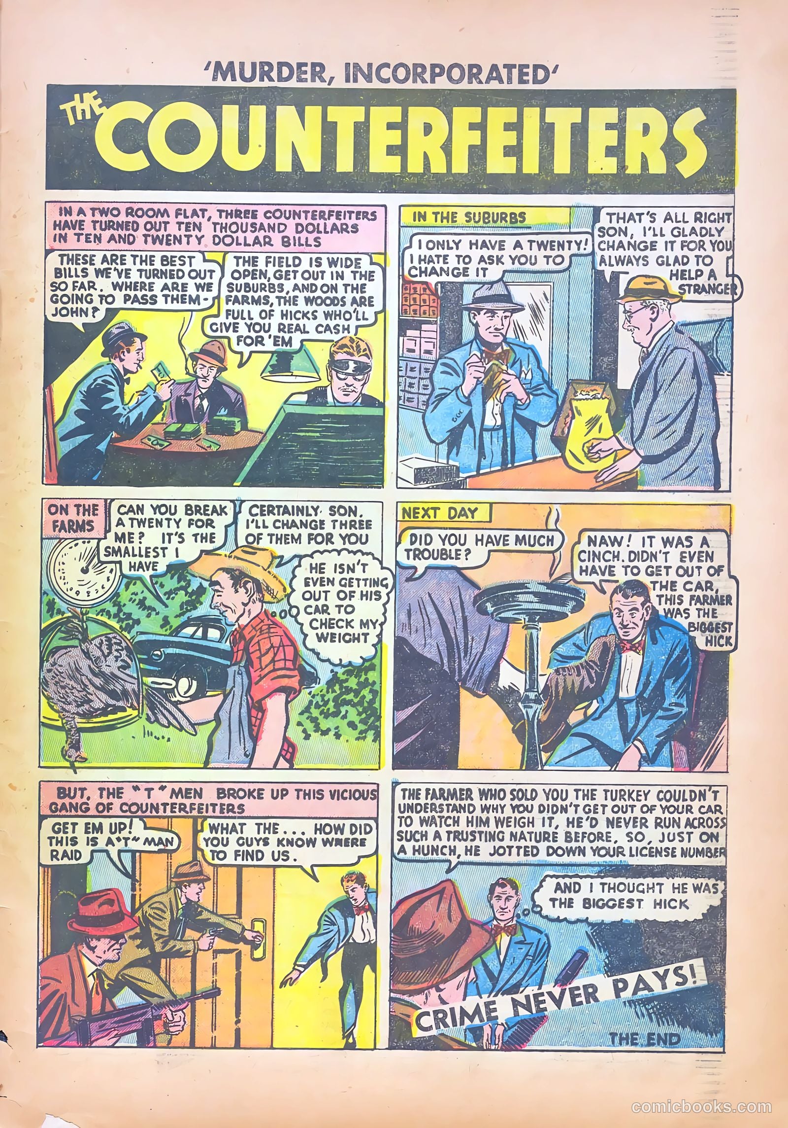 Murder Incorporated #8 (1949) — page 33 of 36