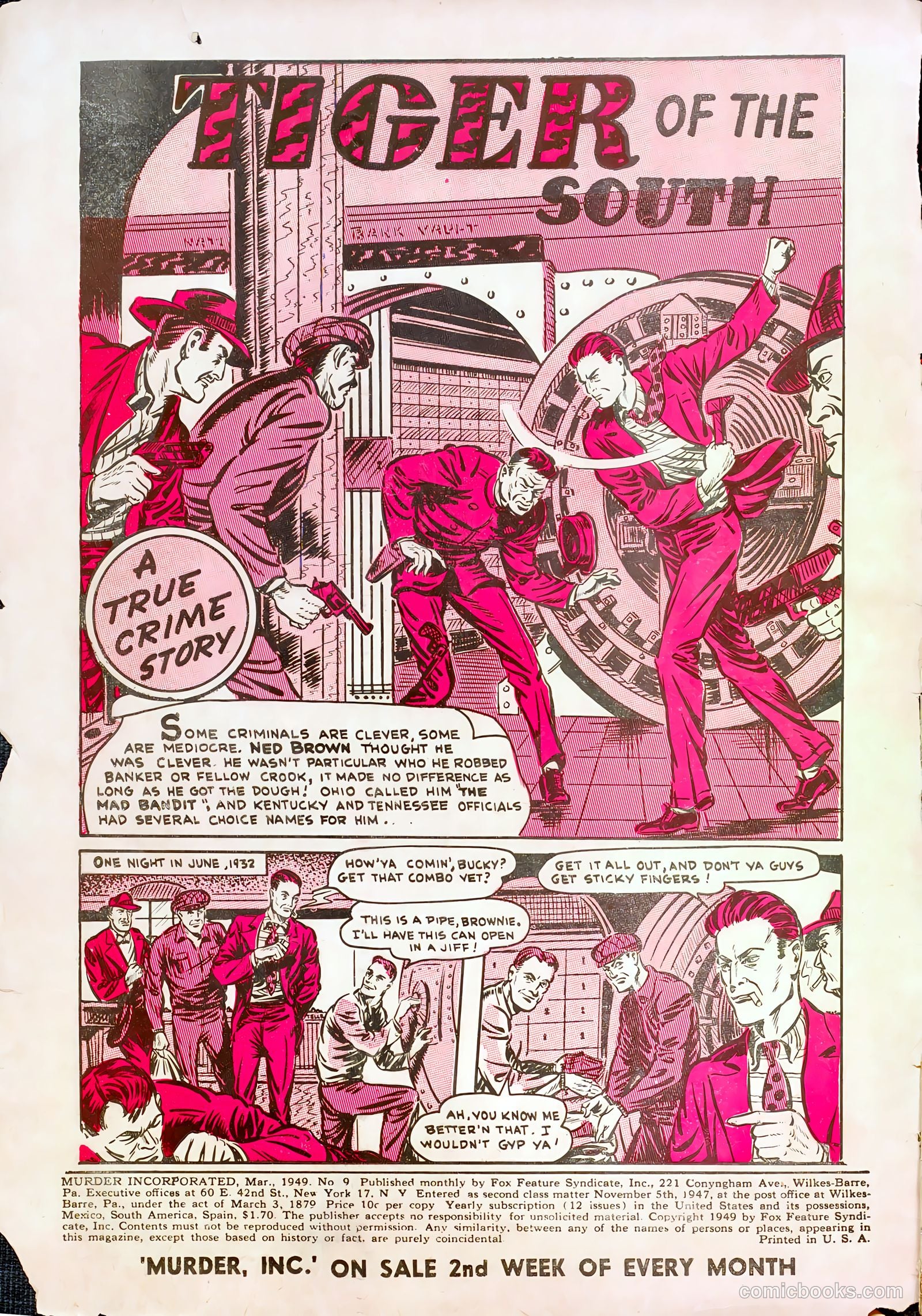 Murder Incorporated #9 (1949) — page 2 of 36