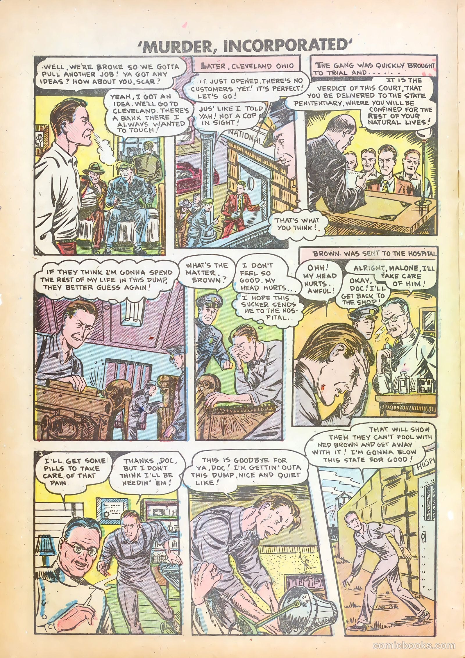 Murder Incorporated #9 (1949) — page 4 of 36