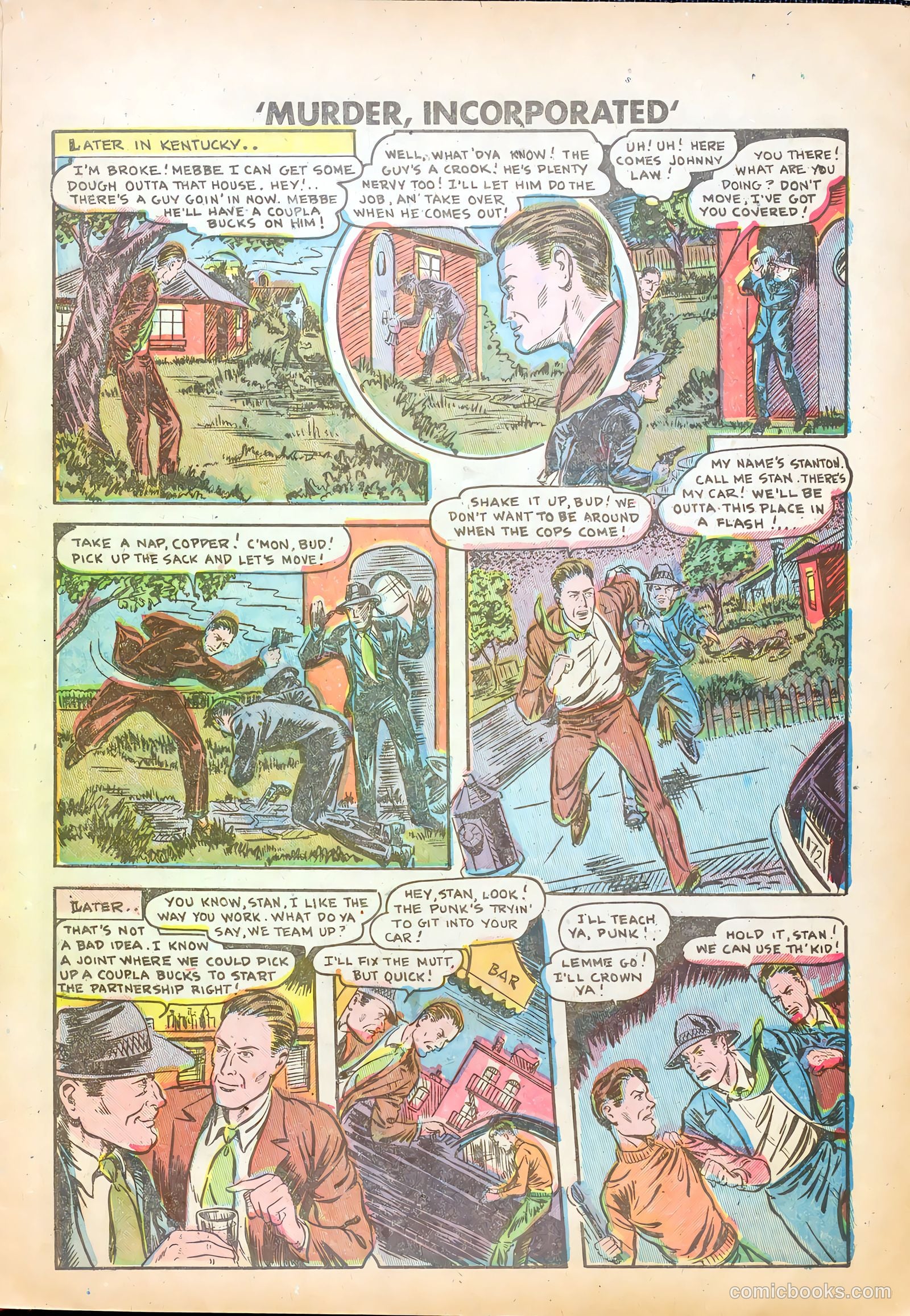 Murder Incorporated #9 (1949) — page 5 of 36