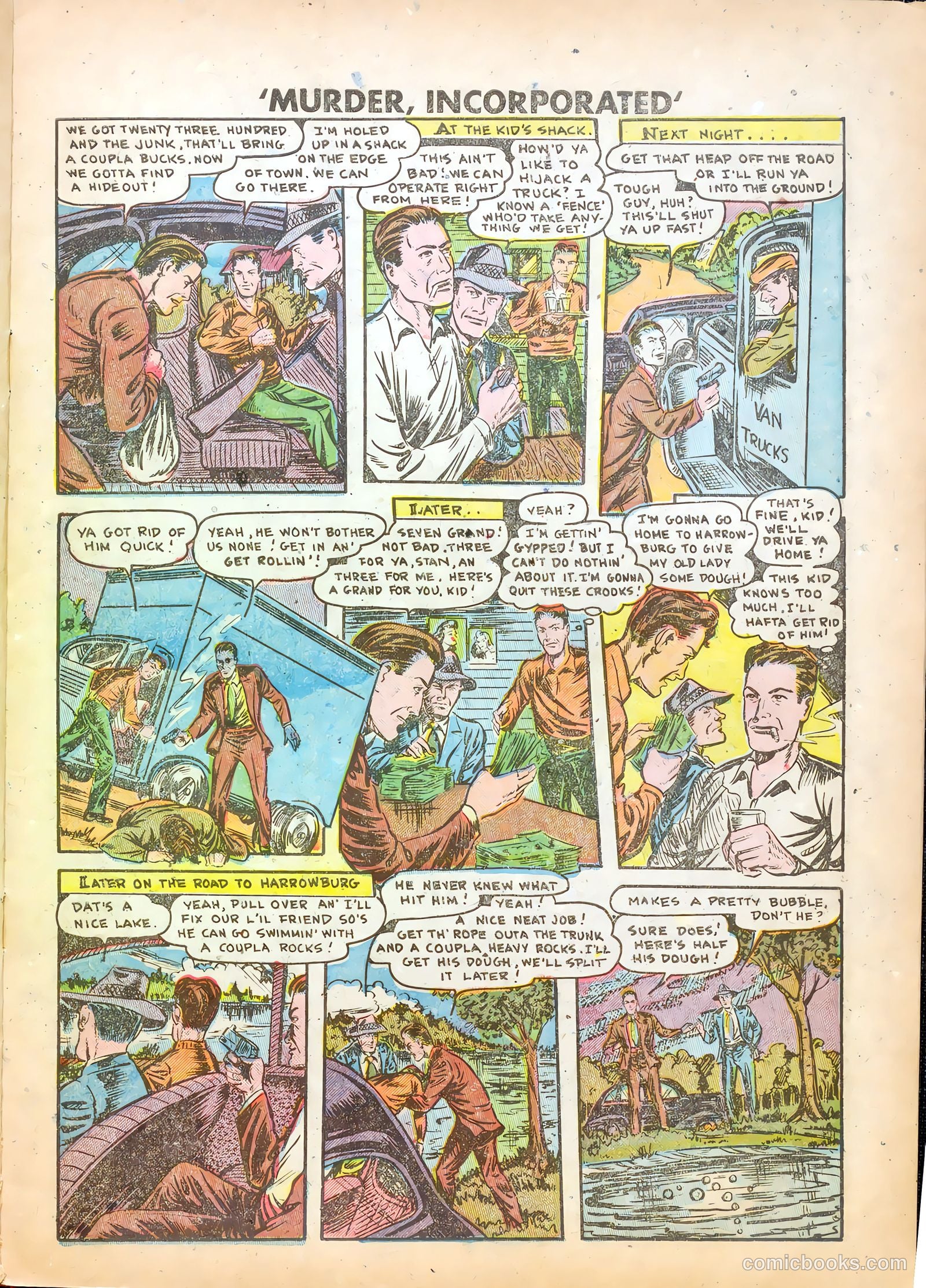 Murder Incorporated #9 (1949) — page 7 of 36