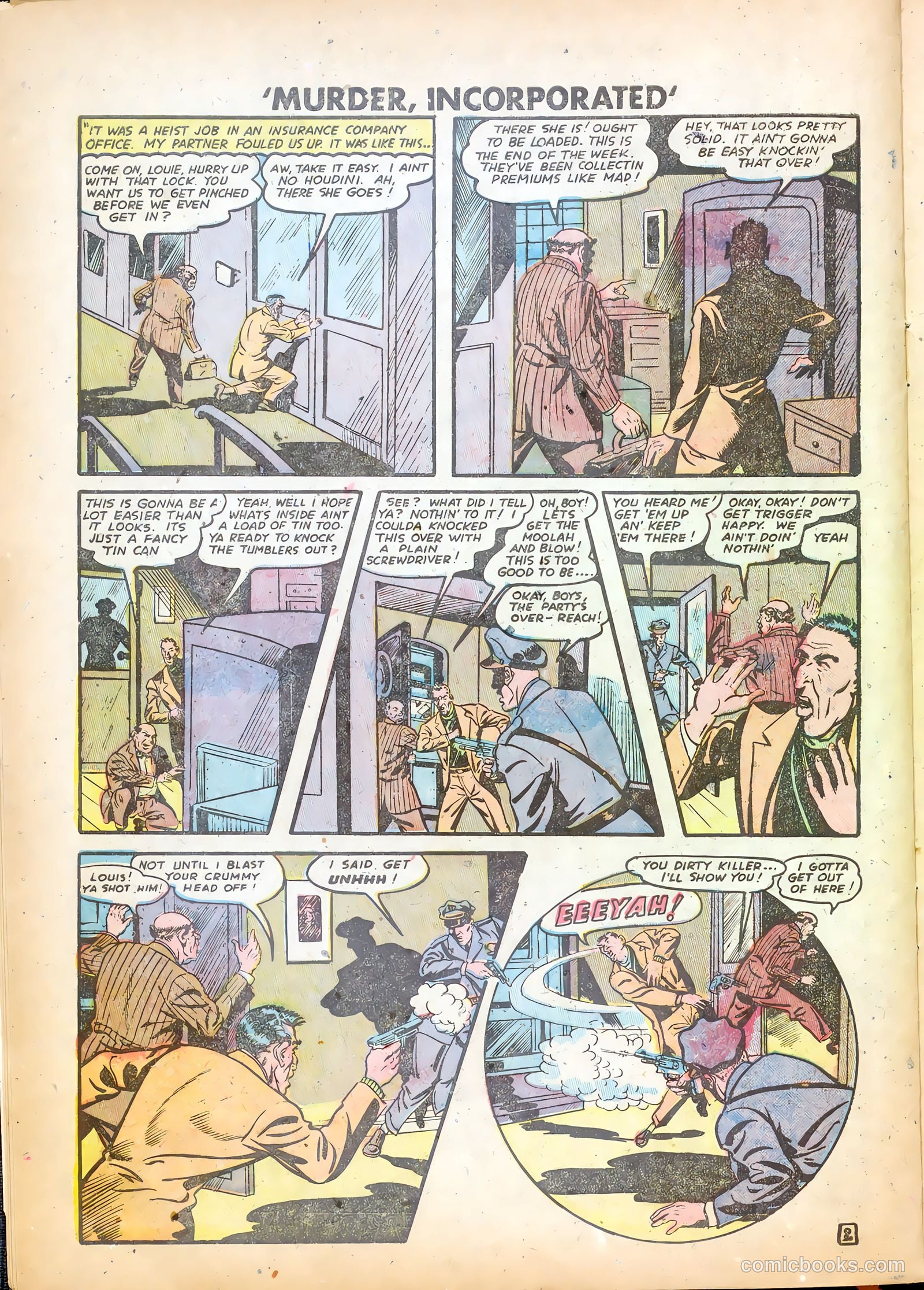Murder Incorporated #9 (1949) — page 10 of 36