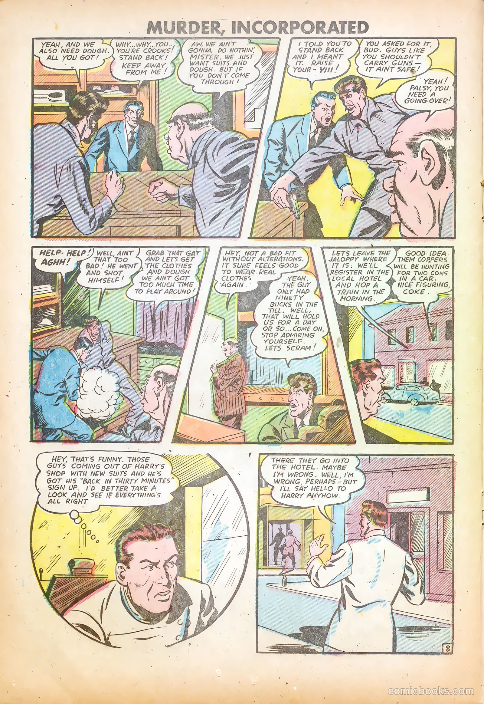 Murder Incorporated #9 (1949) — page 16 of 36