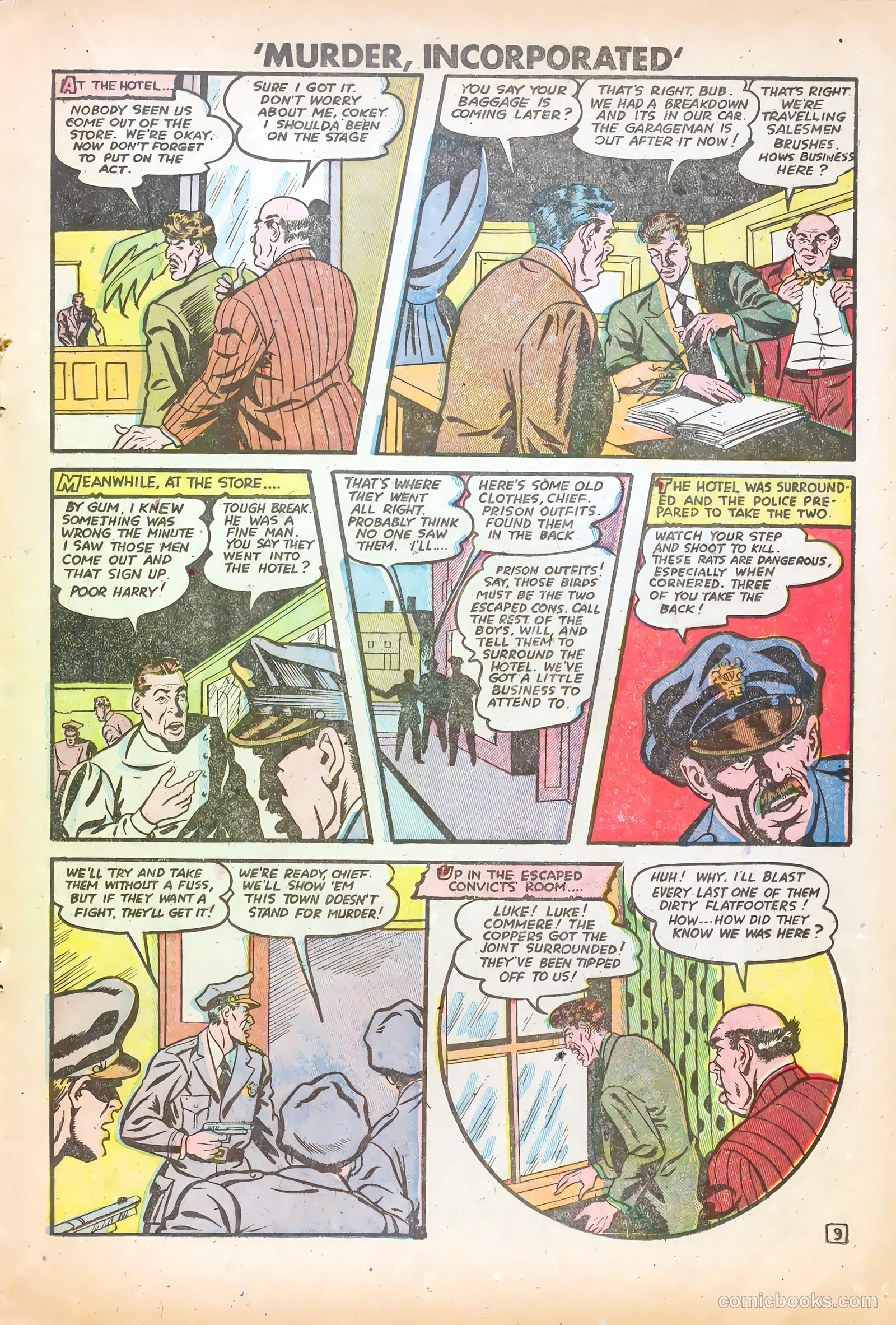 Murder Incorporated #9 (1949) — page 17 of 36