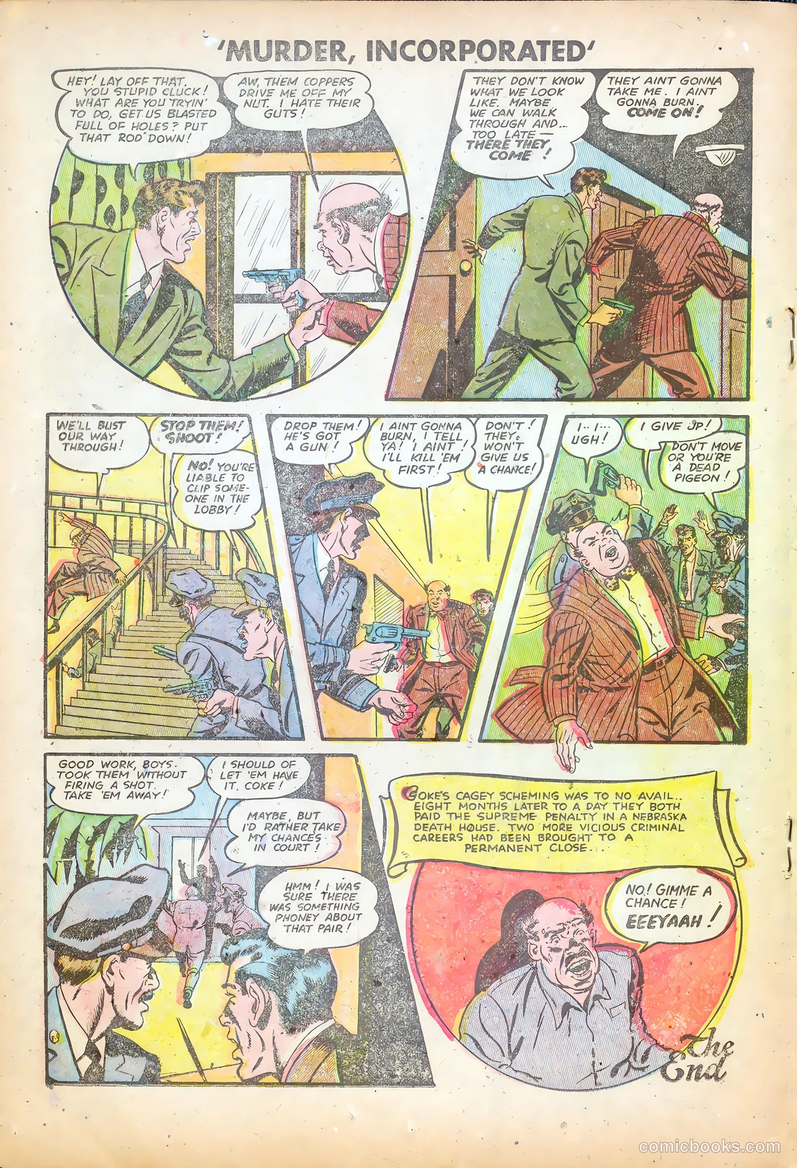 Murder Incorporated #9 (1949) — page 18 of 36