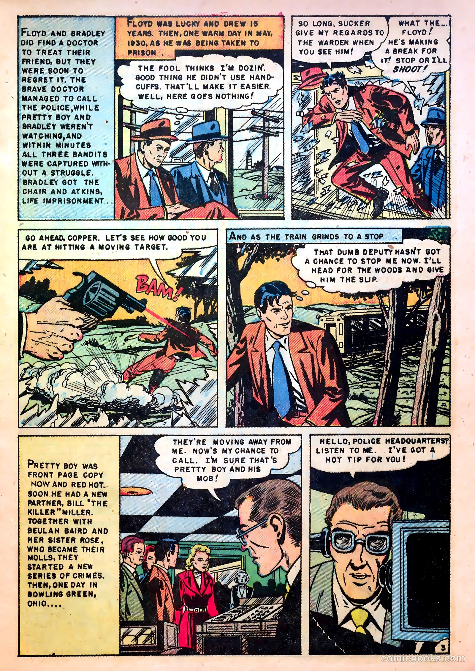 Murderous Gangsters #1 (1951) — page 5 of 36